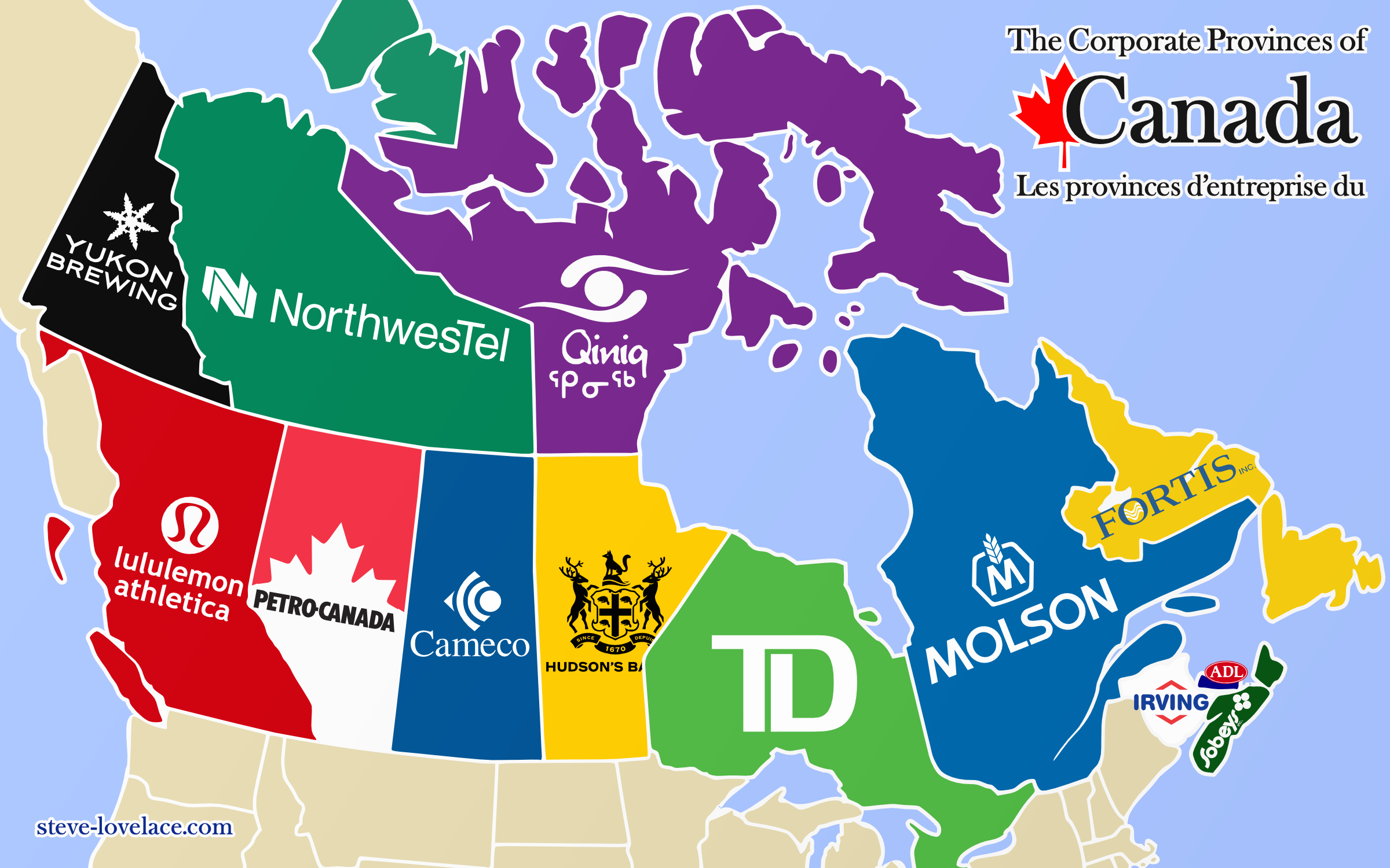 The Corporate Provinces of Canada