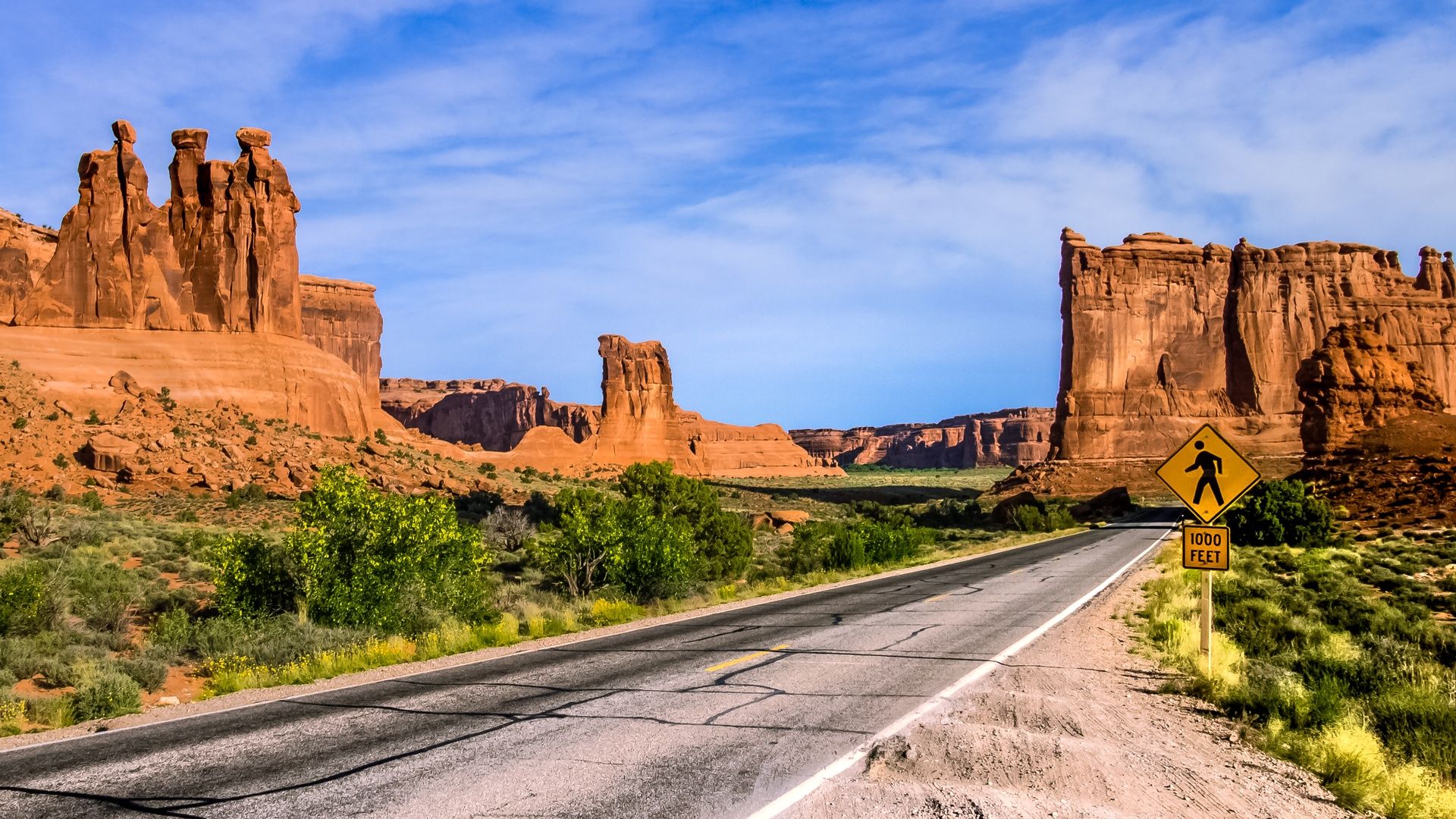 Arches Scenic Drive