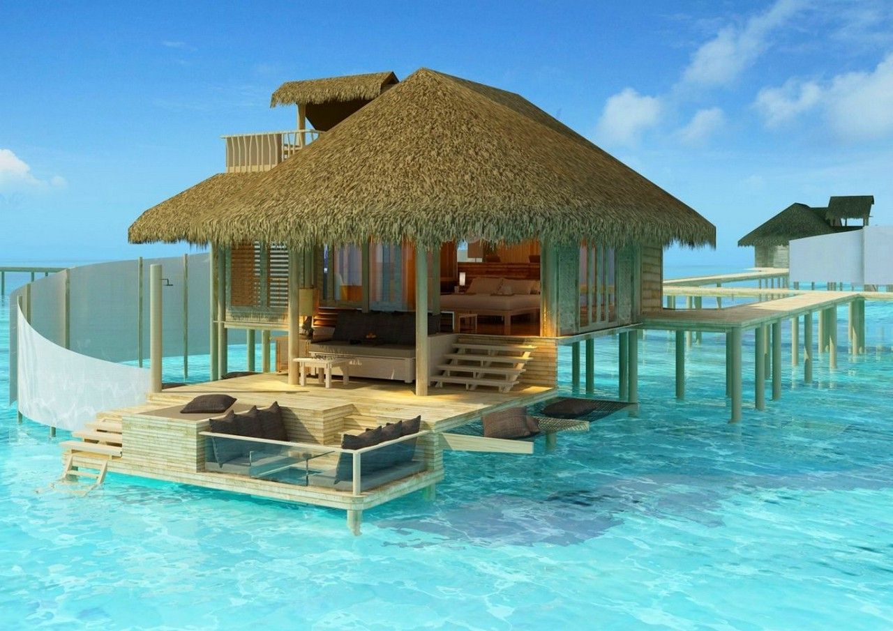 Maldives, Resort, Sea, Madives Paradise, Tropical, Water