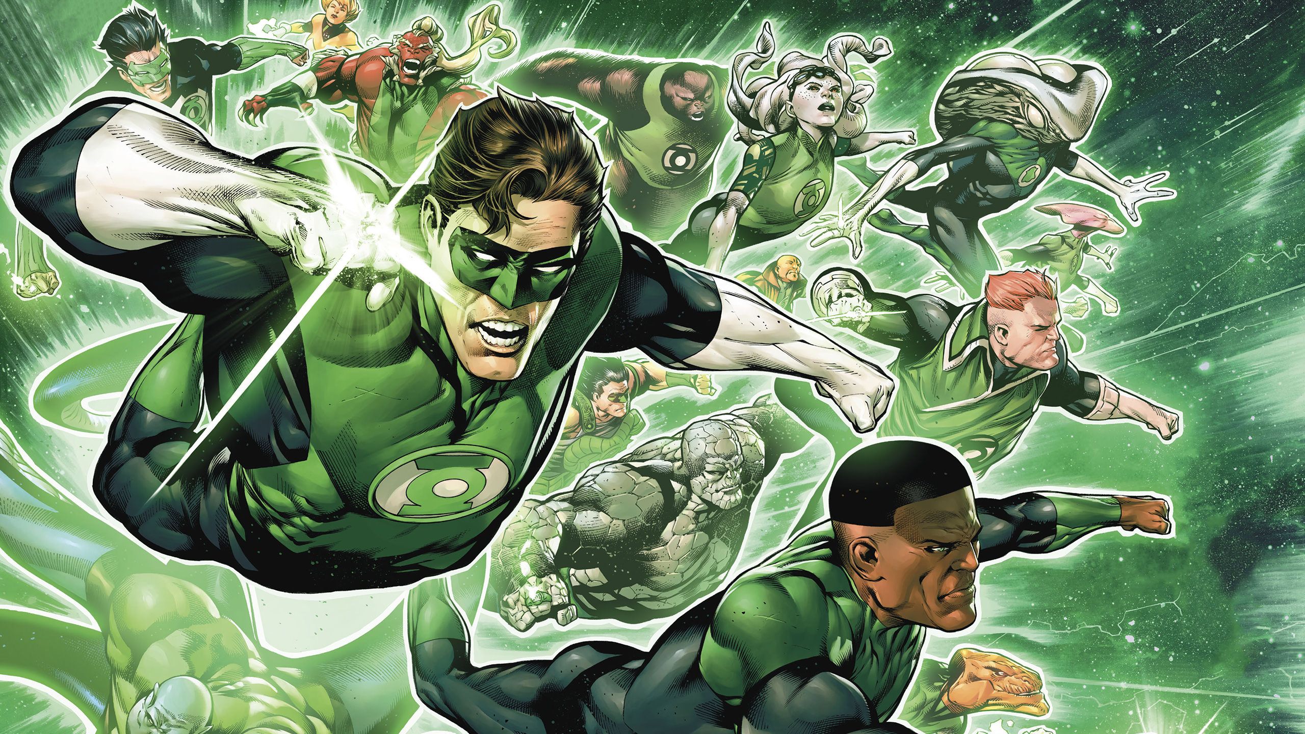 Green Lanterns HD Wallpaper