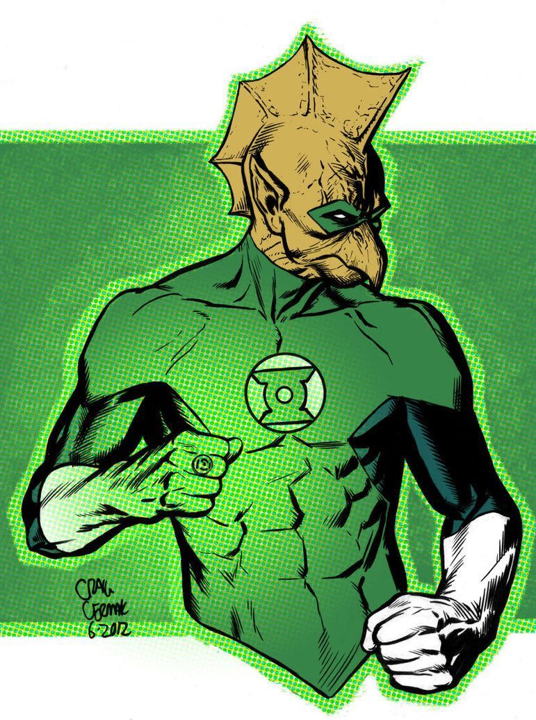 Green Lantern Tomar Re colors. Green lantern, Green lantern corps, Green lantern sinestro