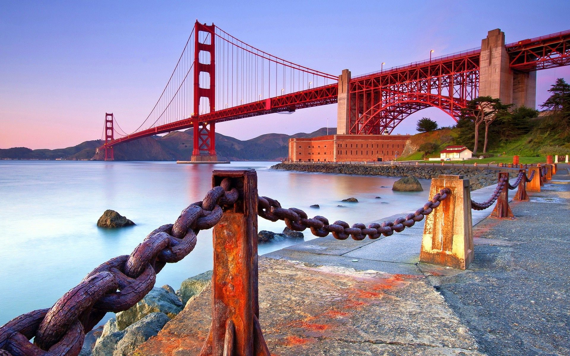 Golden Gate Bridge Coast, HD World, 4k Wallpaper, Image