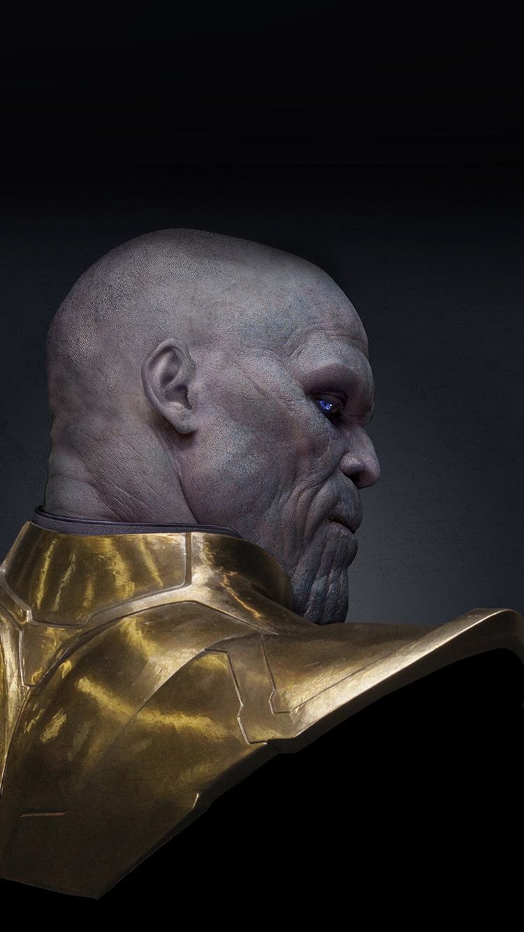 Thanos Hero Dark Marvel Avengers Infinity War Art