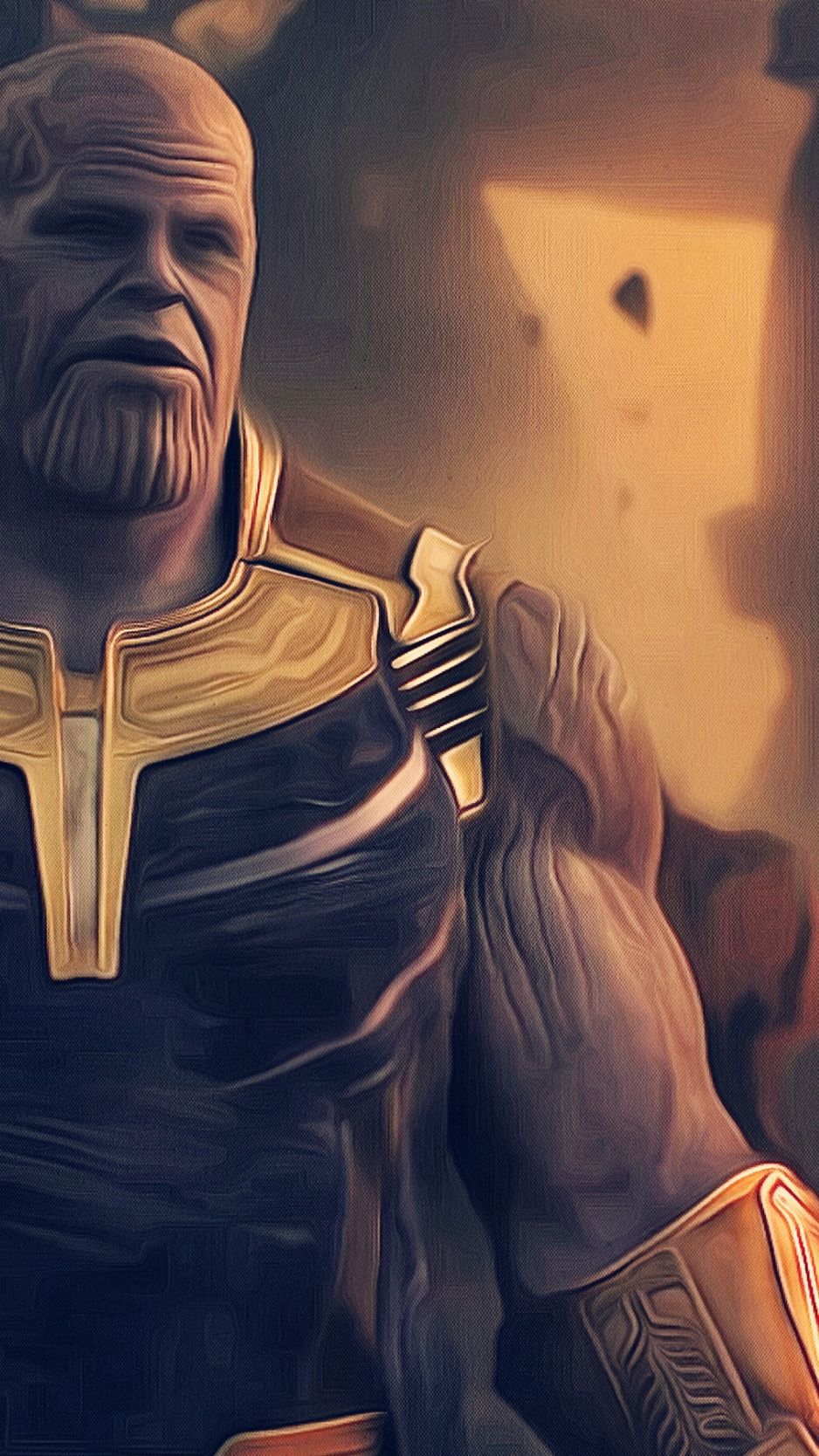 Download Thanos In Avengers Infinity War 2018 Digital Artwork