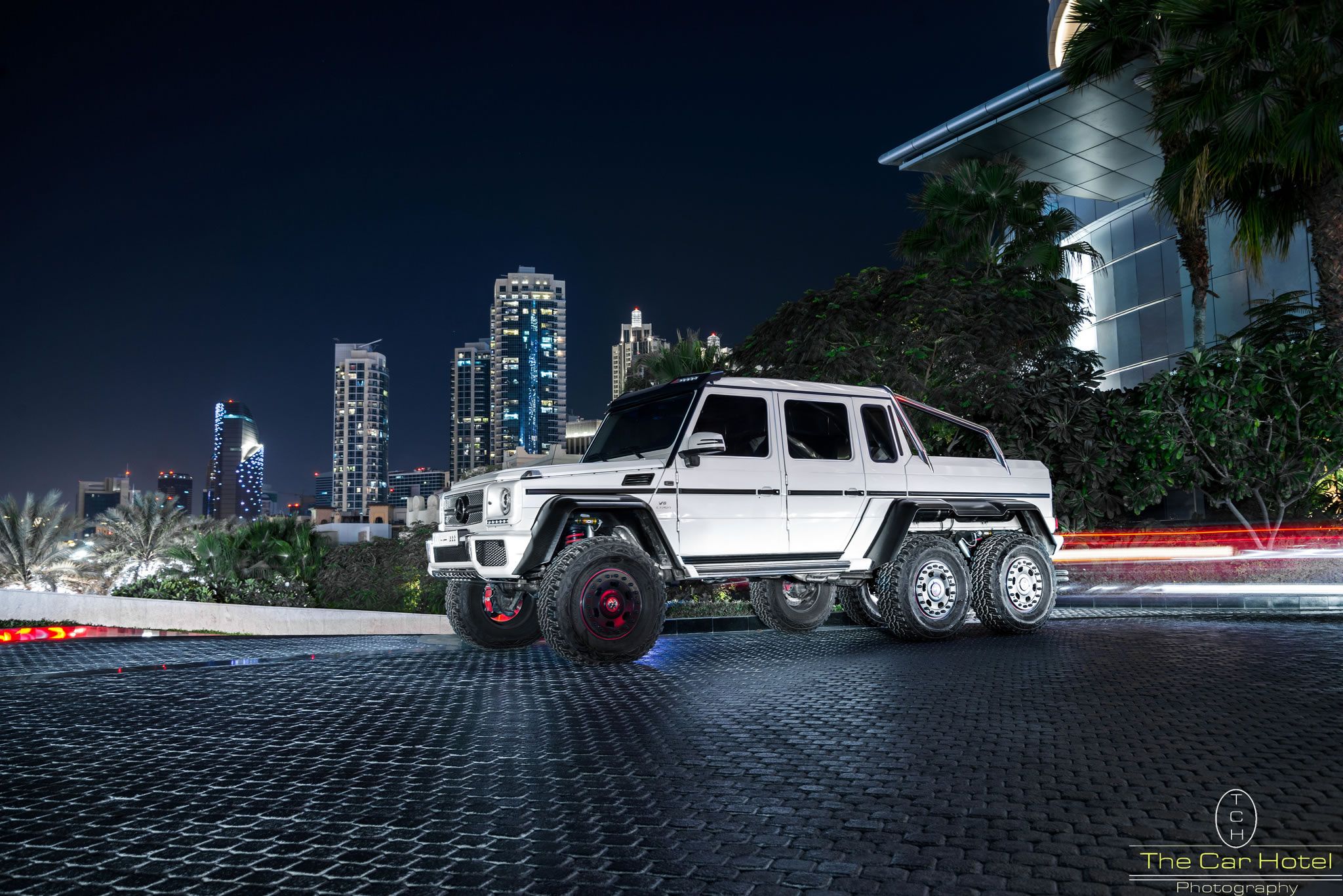 Mercedes Benz G63 AMG 6x6 In White Road Vehicel, Owned By Saudi Arabian