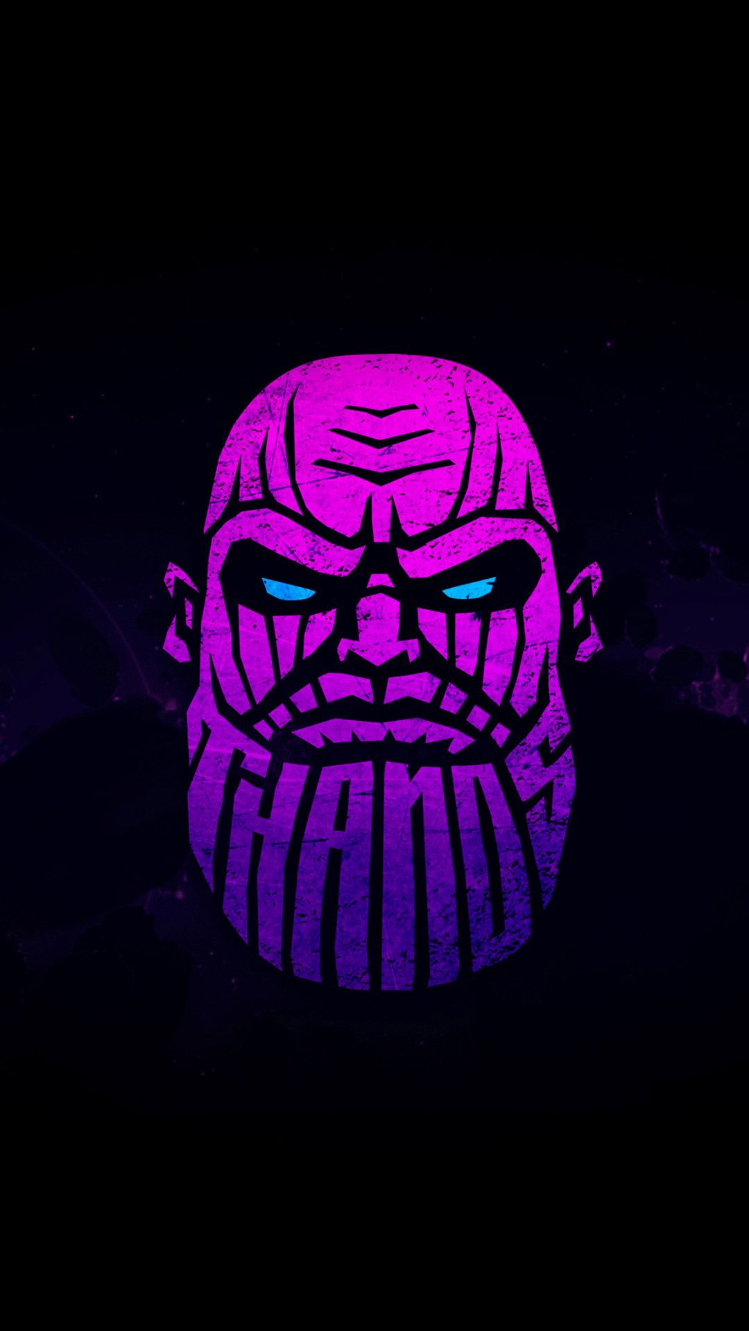 Thanos Minimal Art Wallpaper