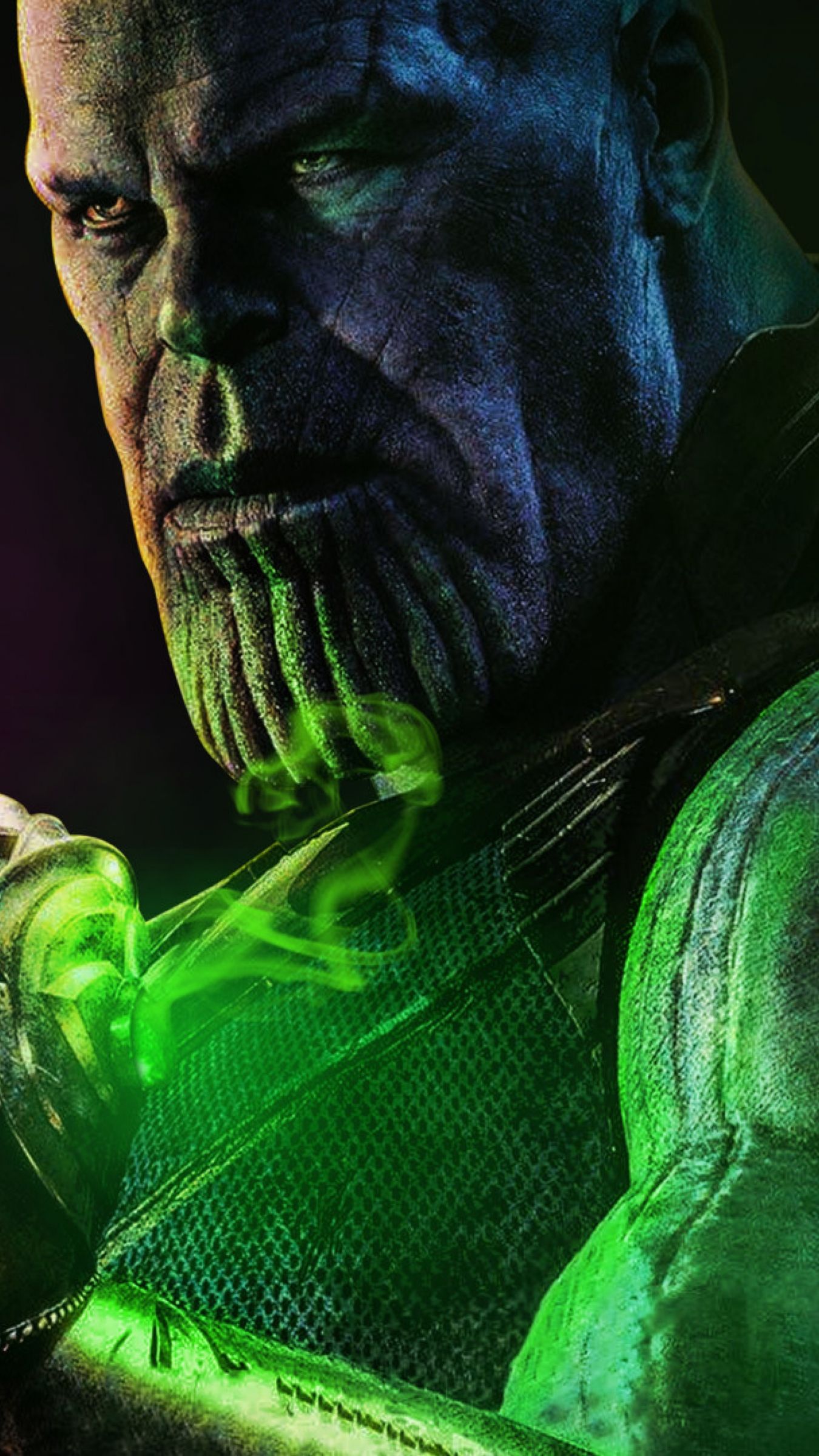 Download Thanos Artistic With Infinity Stone Apple iPhone Plus
