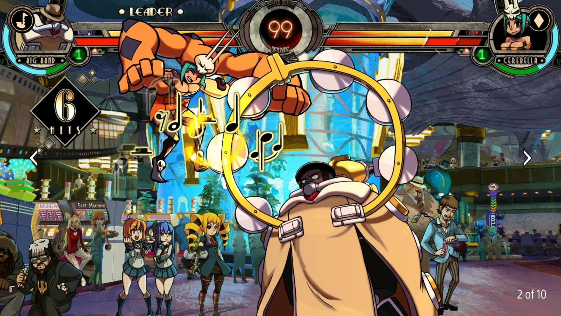 Looking at the Skullgirls Encore game for the PS3. Found some