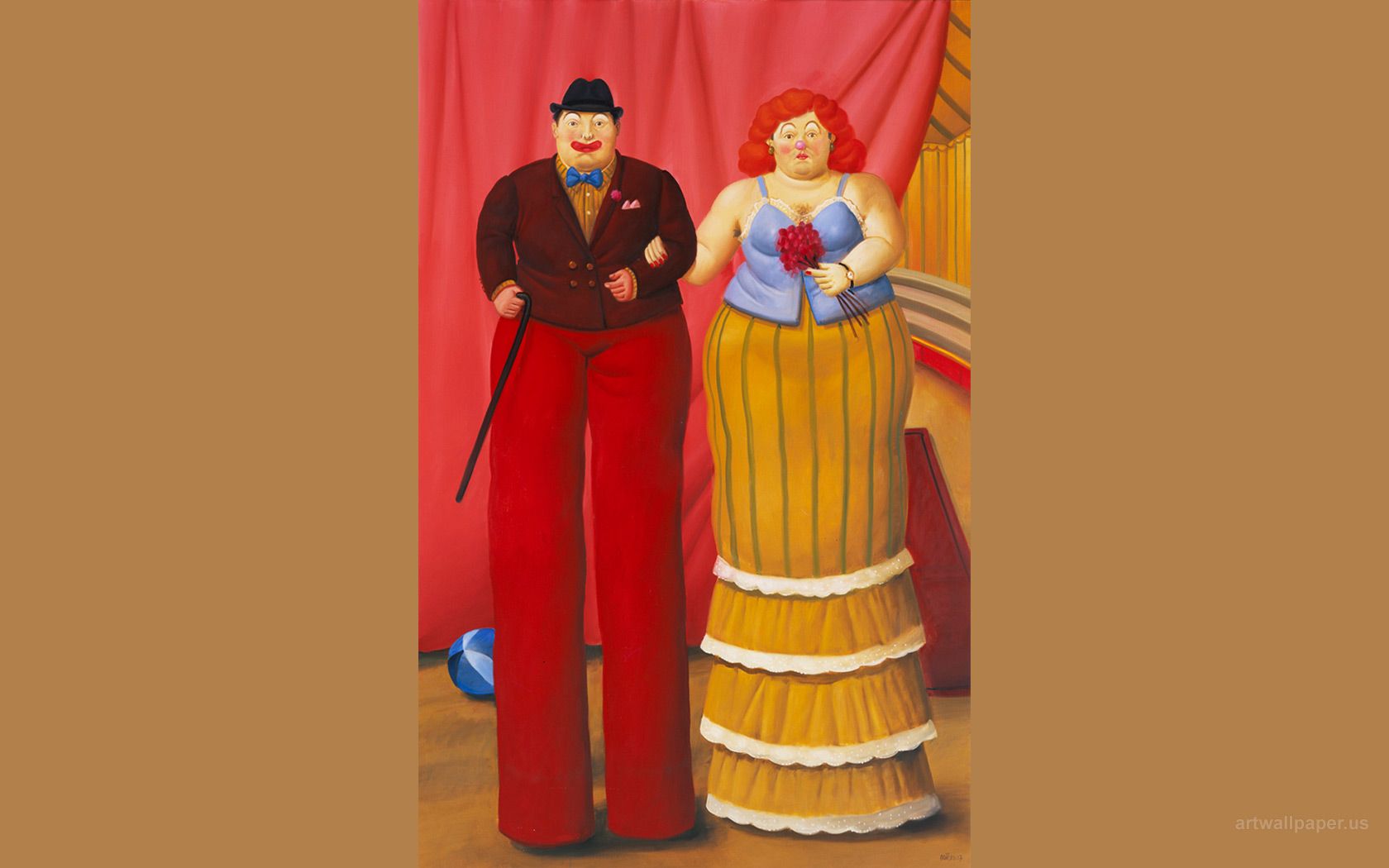 Fernando Botero Wallpaper, Background, artist, wallpaper