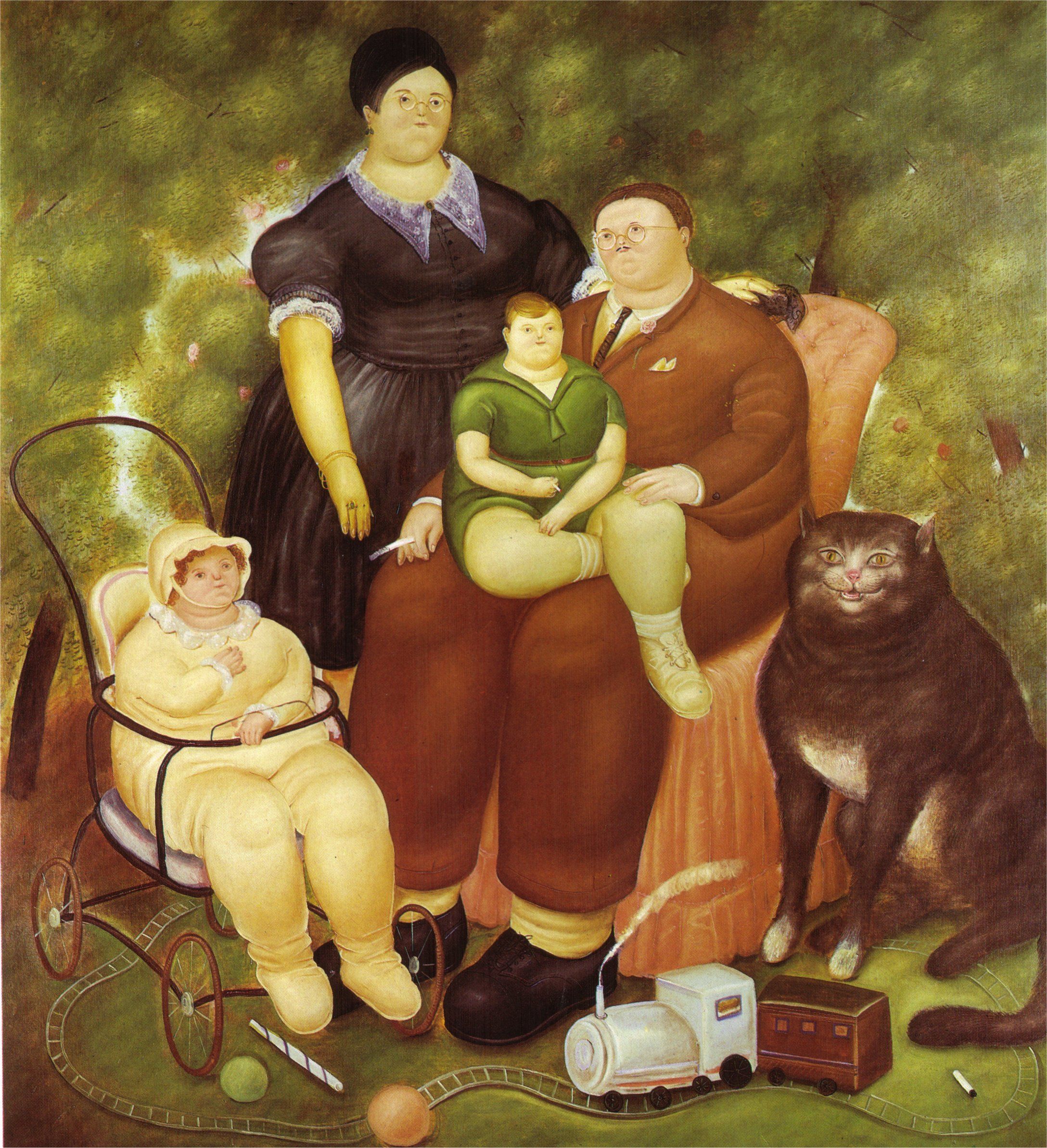 Fernando Botero Paintings Fernando Botero Painting, Oil