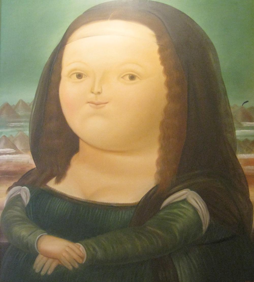 Fernando Botero es de Colombia., Todos las pinturas de Fe
