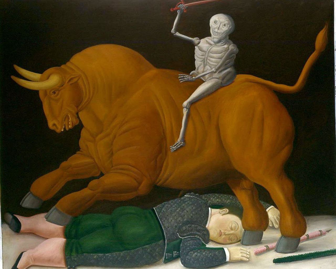 Fernando Botero's amply proportioned touring show comes to