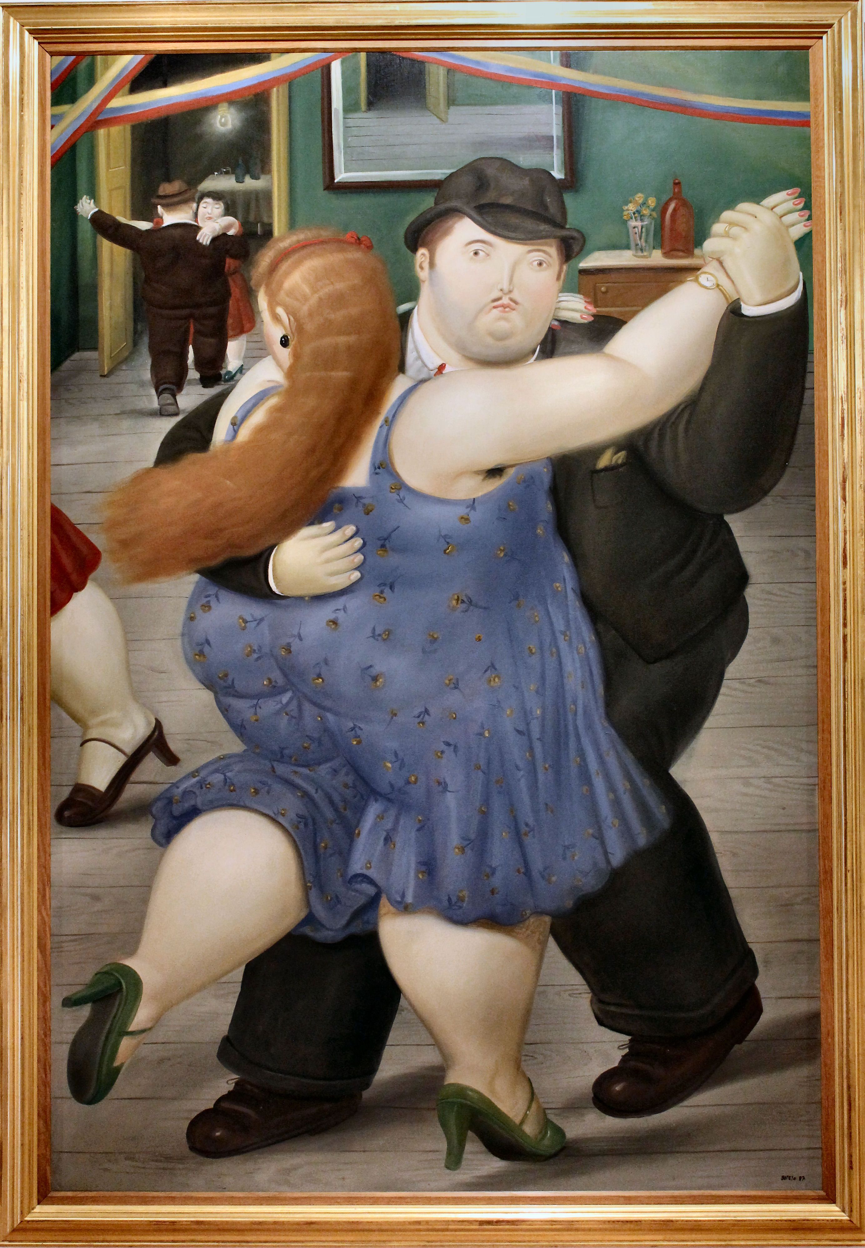 The Dancers by Botero. Fernando botero, Painting wallpaper