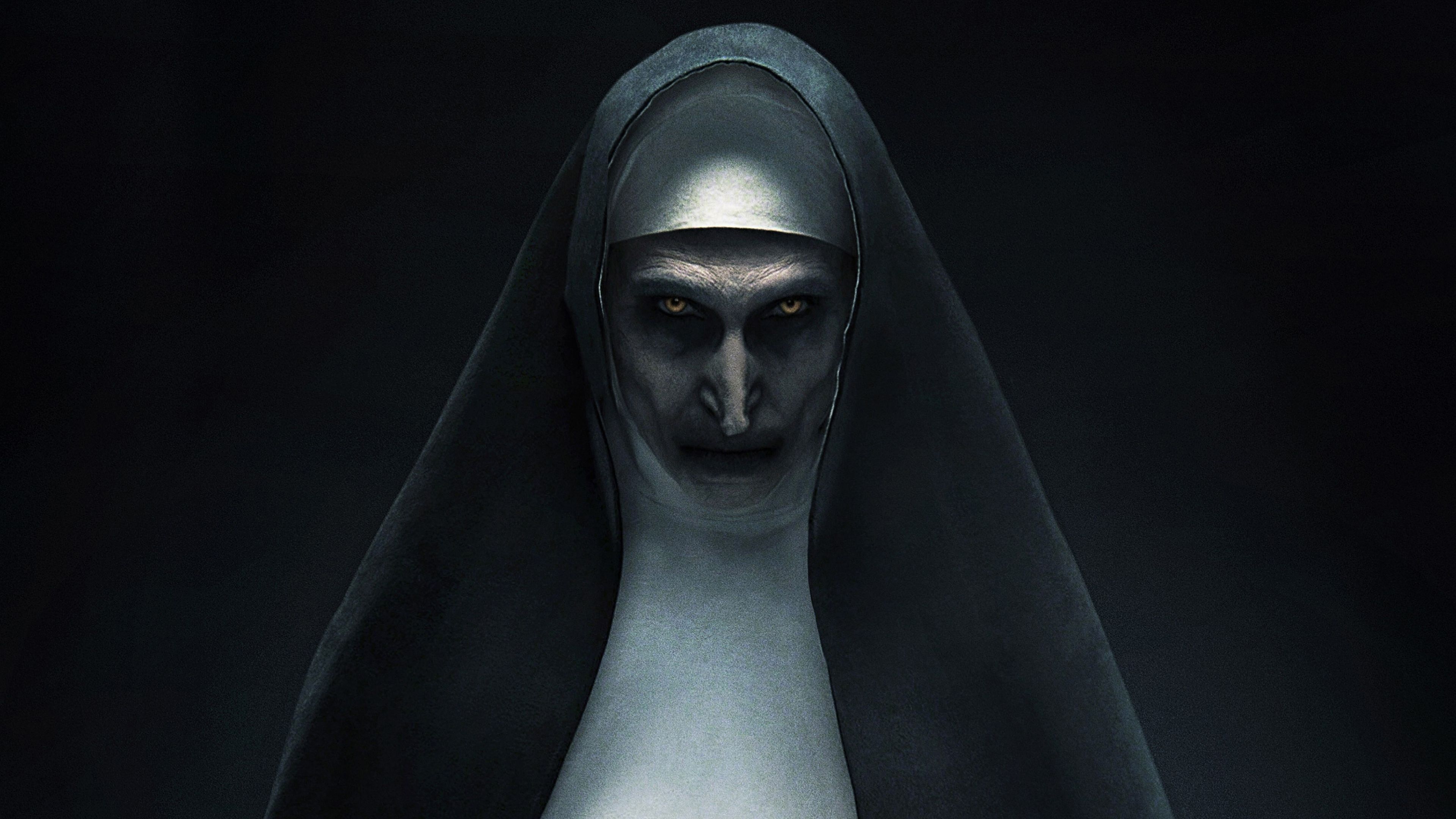 Demon Nun The Nun 2018 Horror Movie 4K
