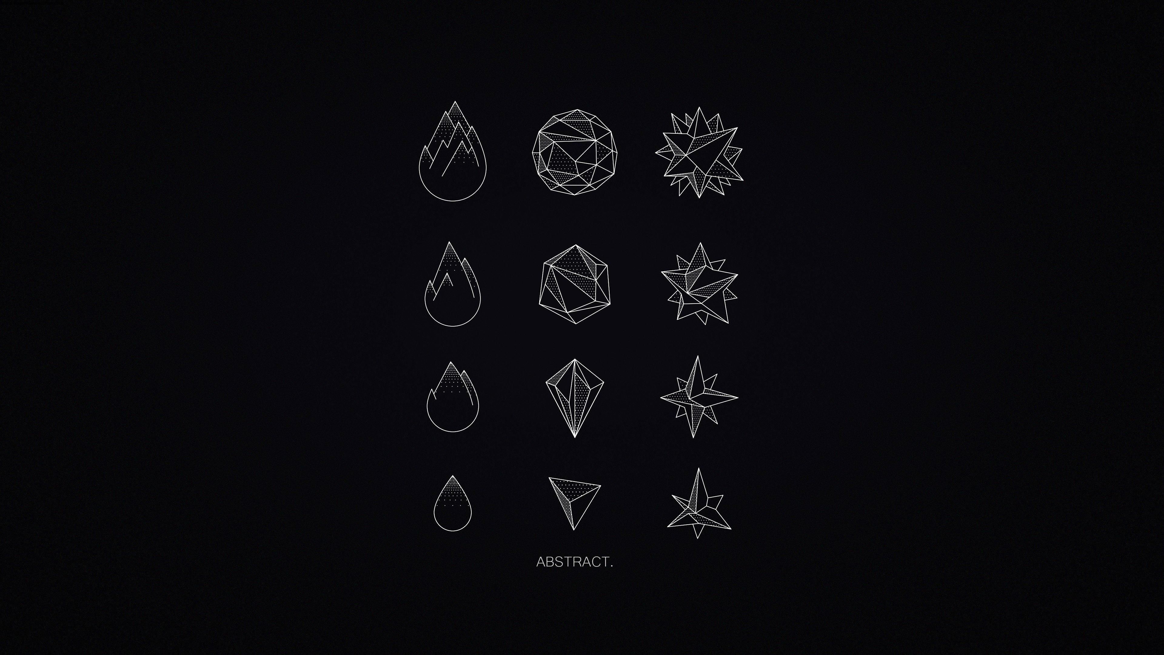 Black And White Minimal Wallpaper