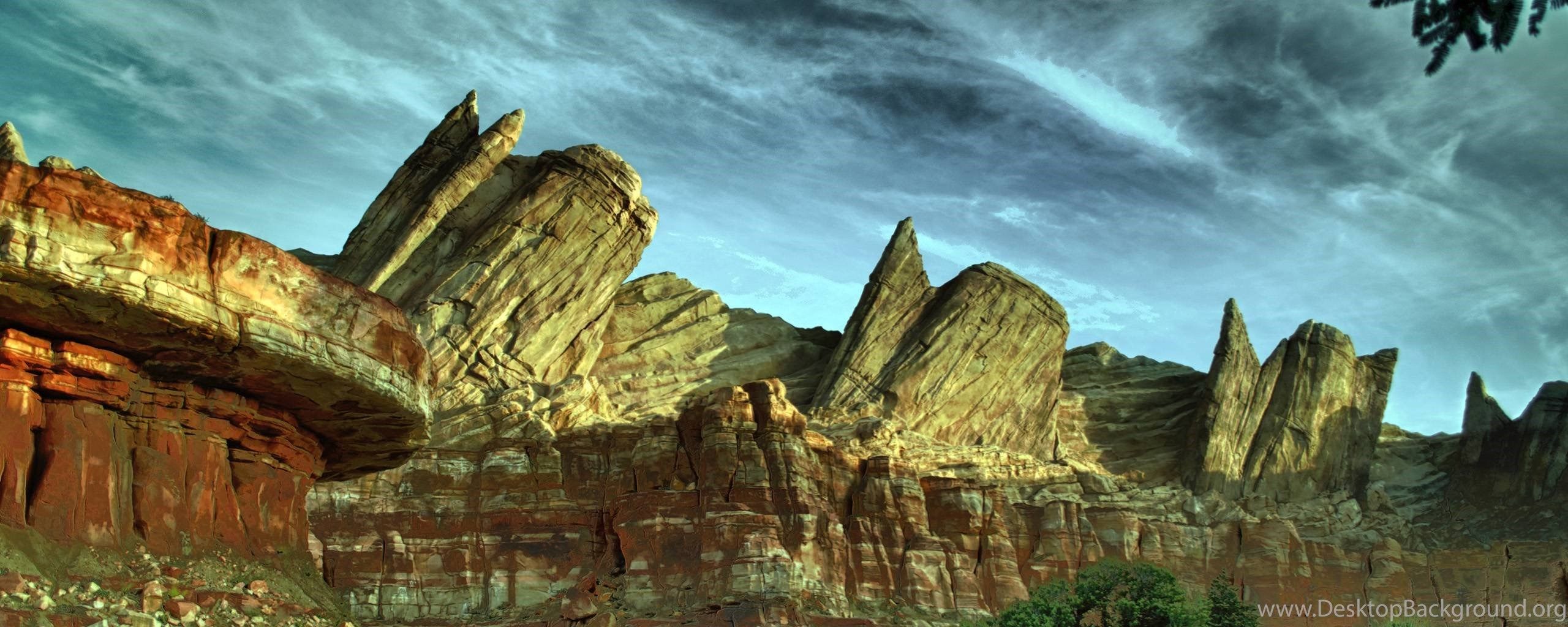 Radiator Springs 2560x1440 Wallpaper Desktop Background