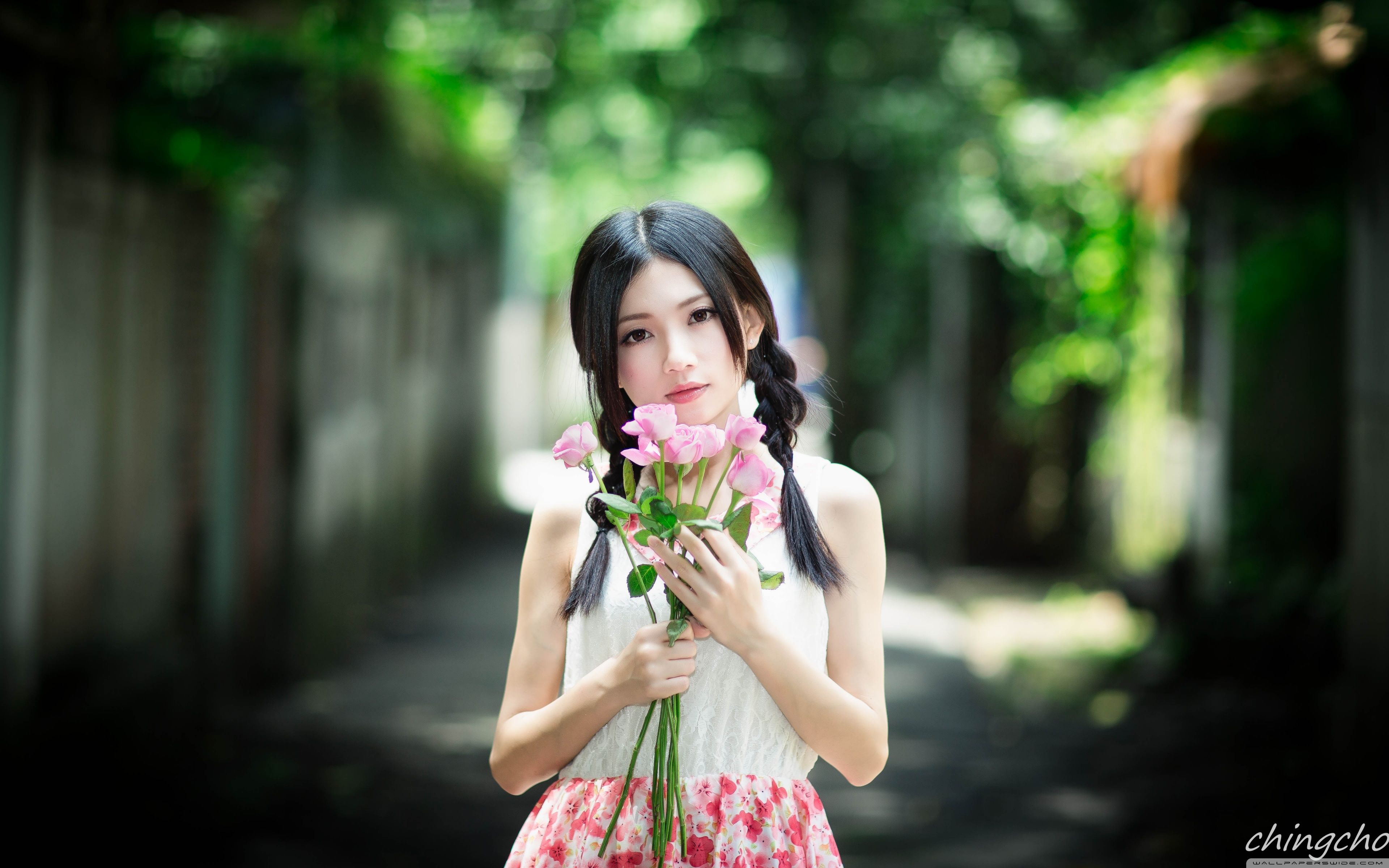Beautiful Chinese Girls HD HD Wallpaper
