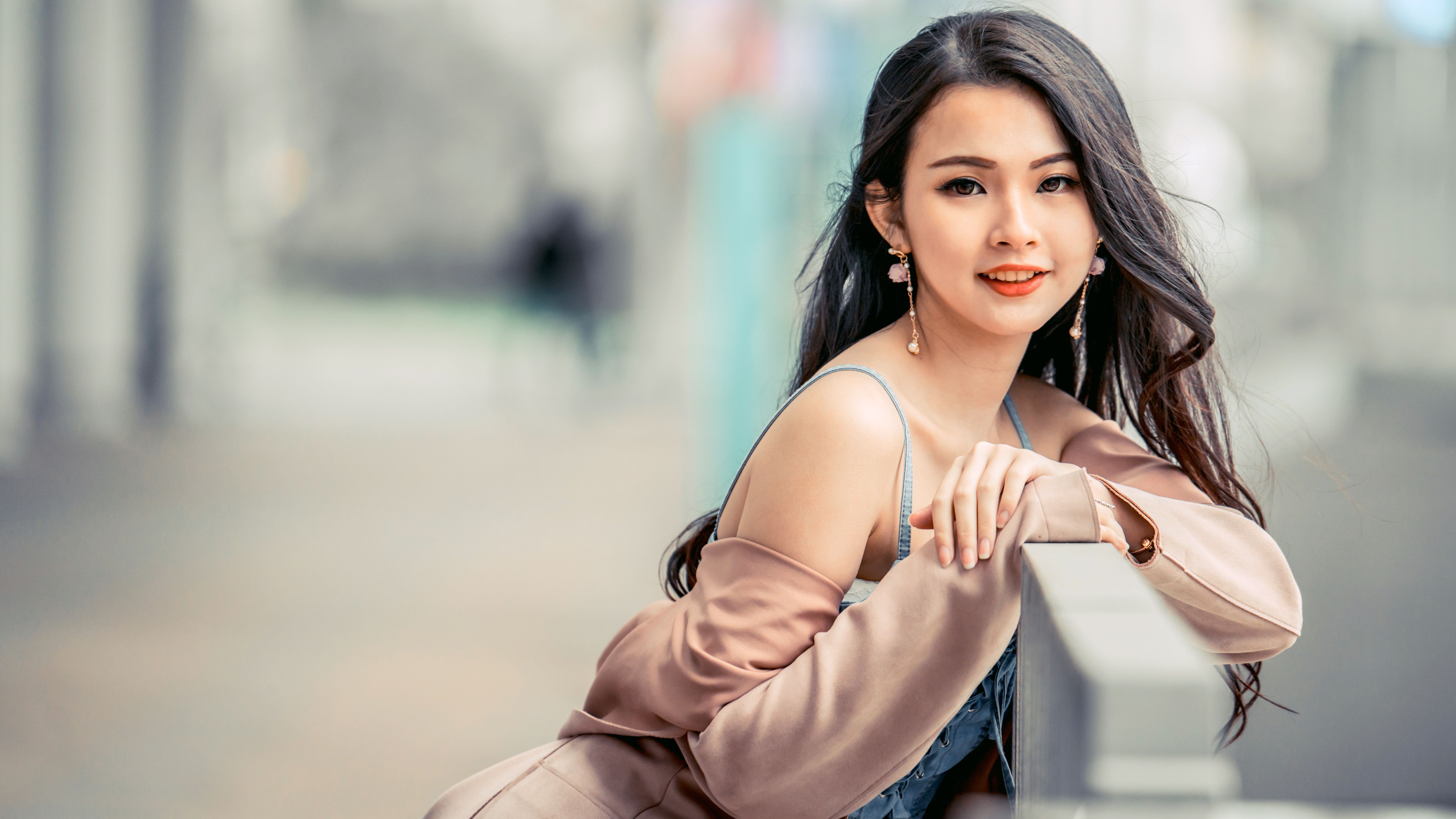 Beautiful Asian Girl 5K Wallpaper