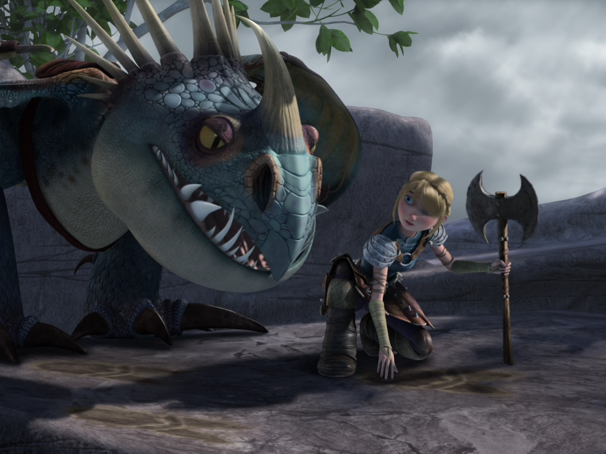 Astrid and stormfly RTTE. Httyd dragons, Dragons riders of berk