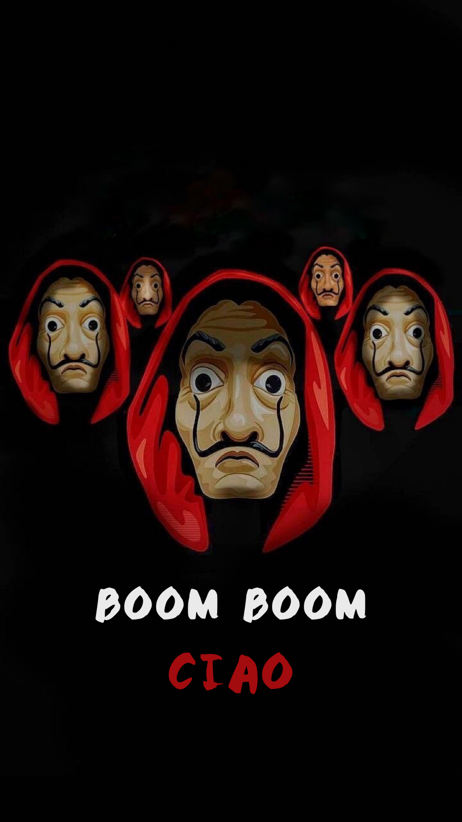 Boom boom cia La casa de papel Seasone 3. Friends wallpaper