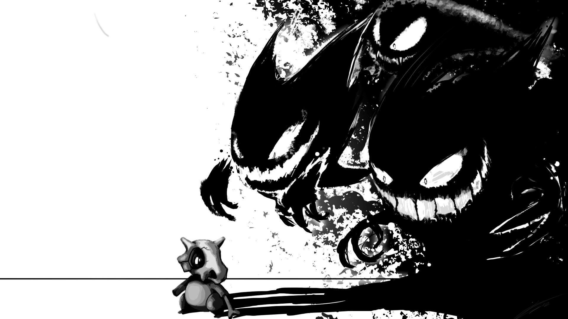 Phone Black And White Anime Wallpaper HD