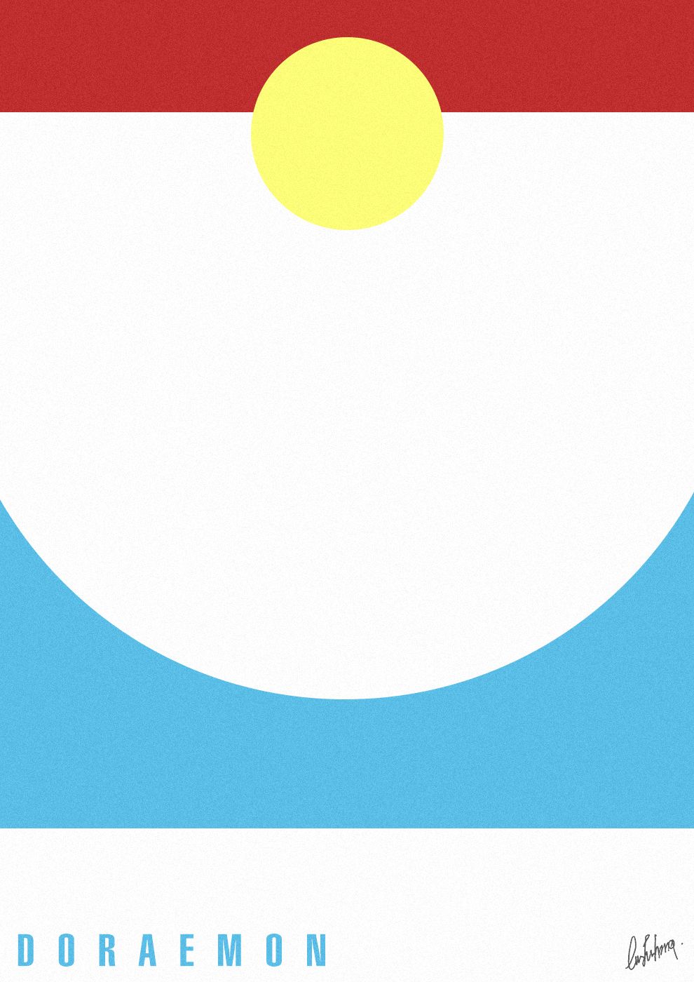 DORAEMON minimalist. วอลเปเปอร์, โดราเอมอน