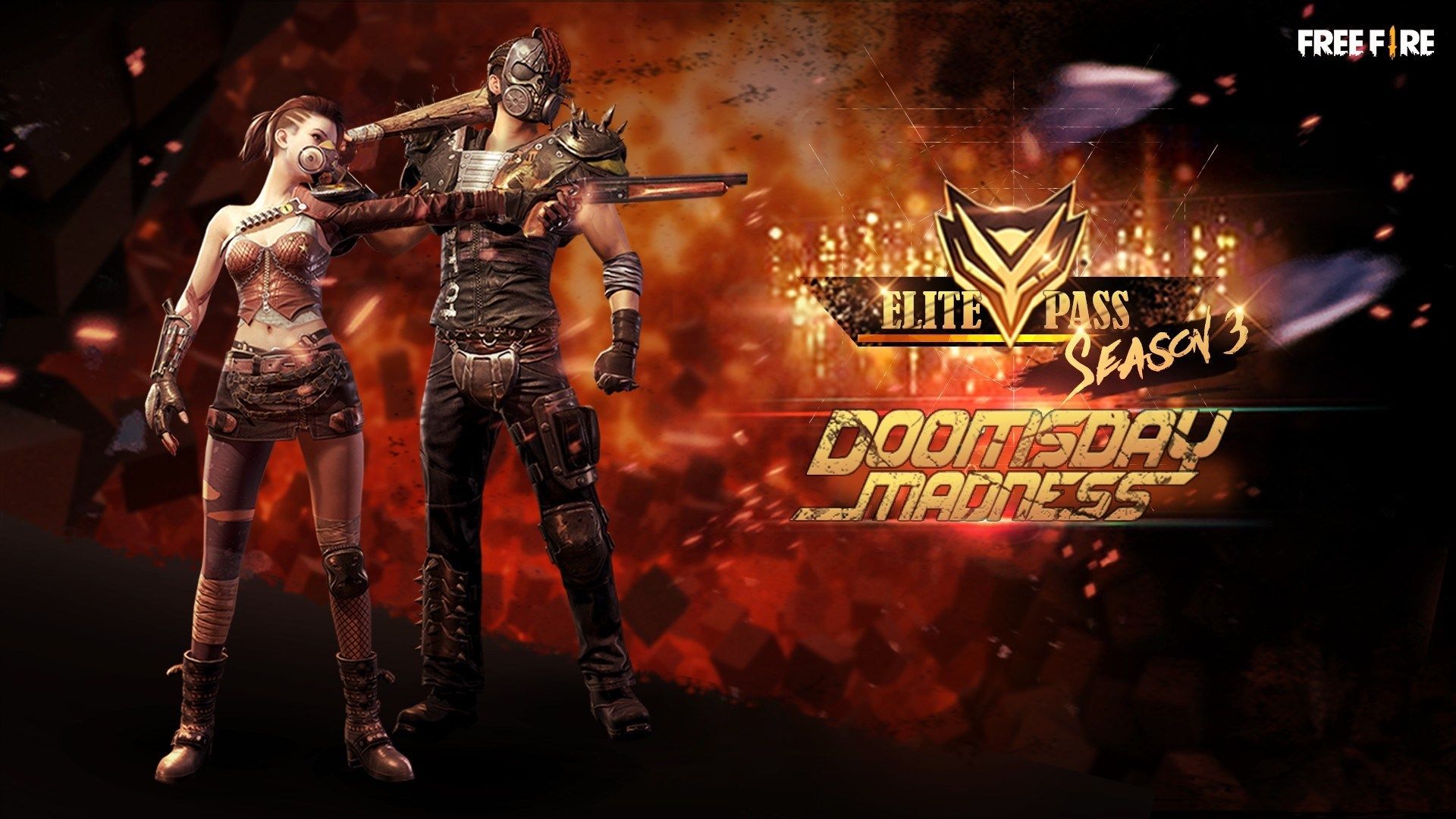 Doomsday Madness, Elite Pass Terbaru Dari Free Fire Yang Siap Menantang Survivors!