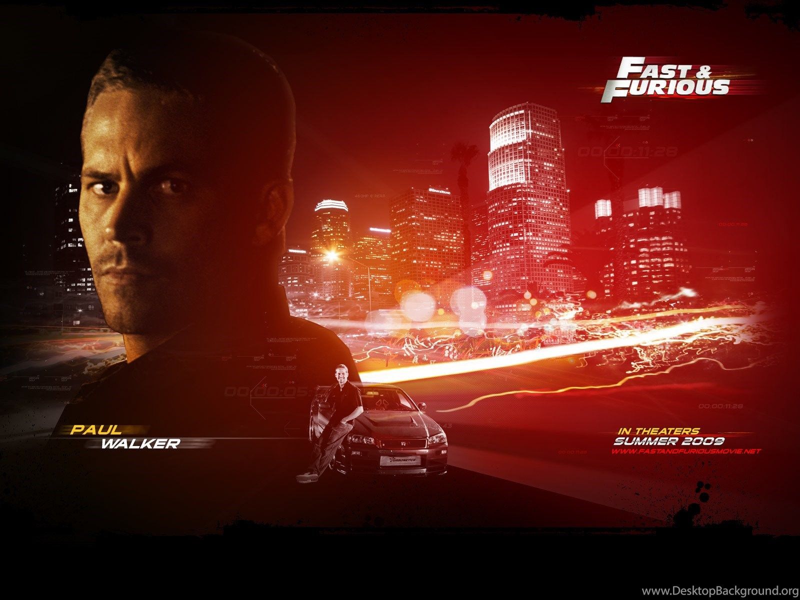 Brian Fast And Furious Brian O'Conner & Mia Toretto Wallpaper