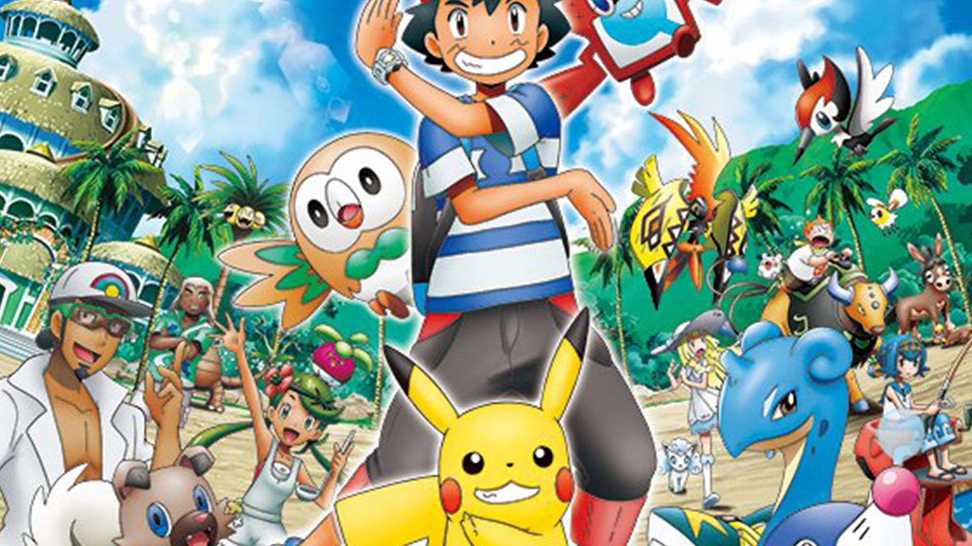 Ash All Pokemon, Ash and Pikachu Alola, HD phone wallpaper