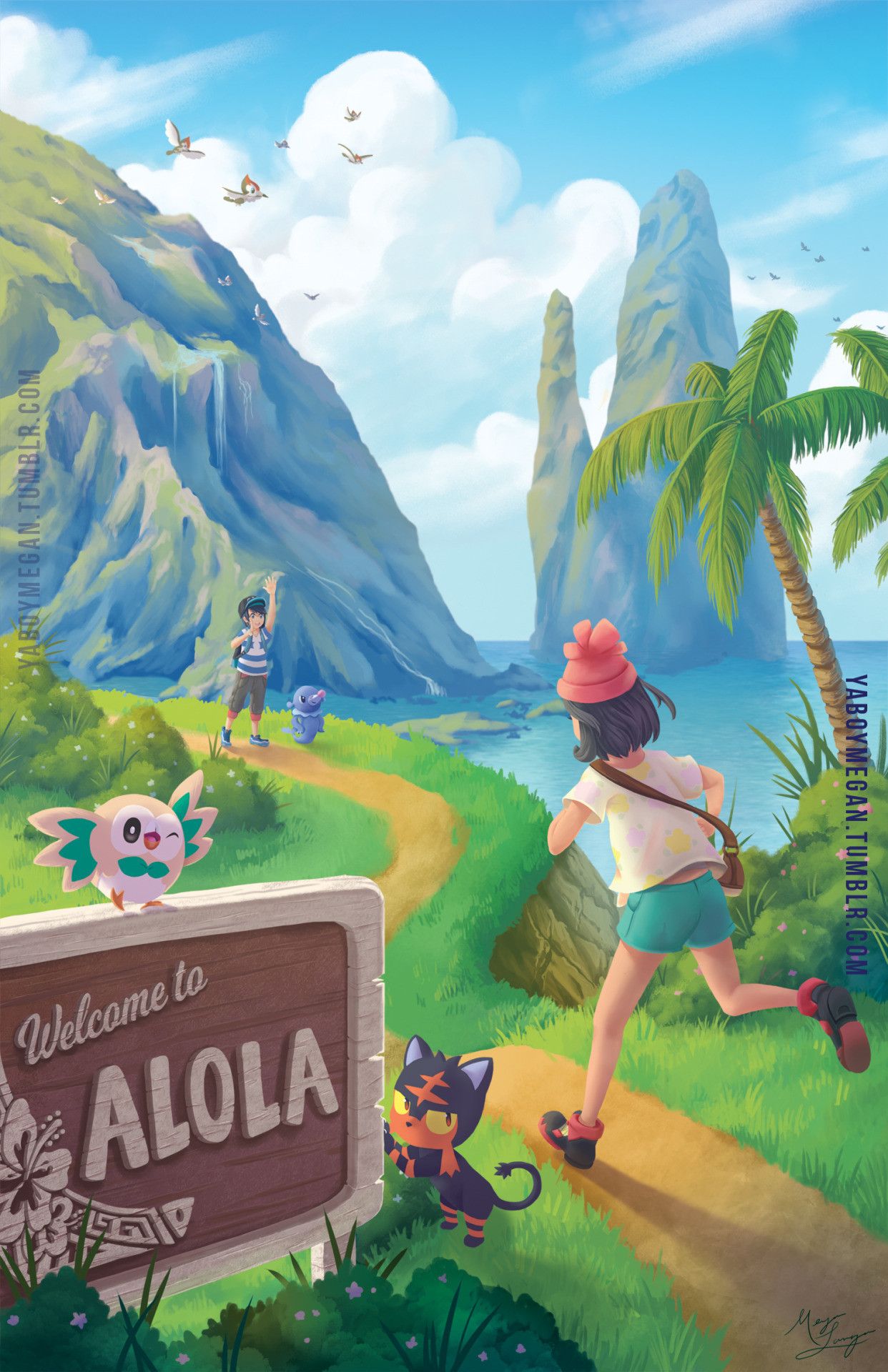 Alola Region🌺  Pokemon alola, Pokemon sun, Cute pokemon wallpaper