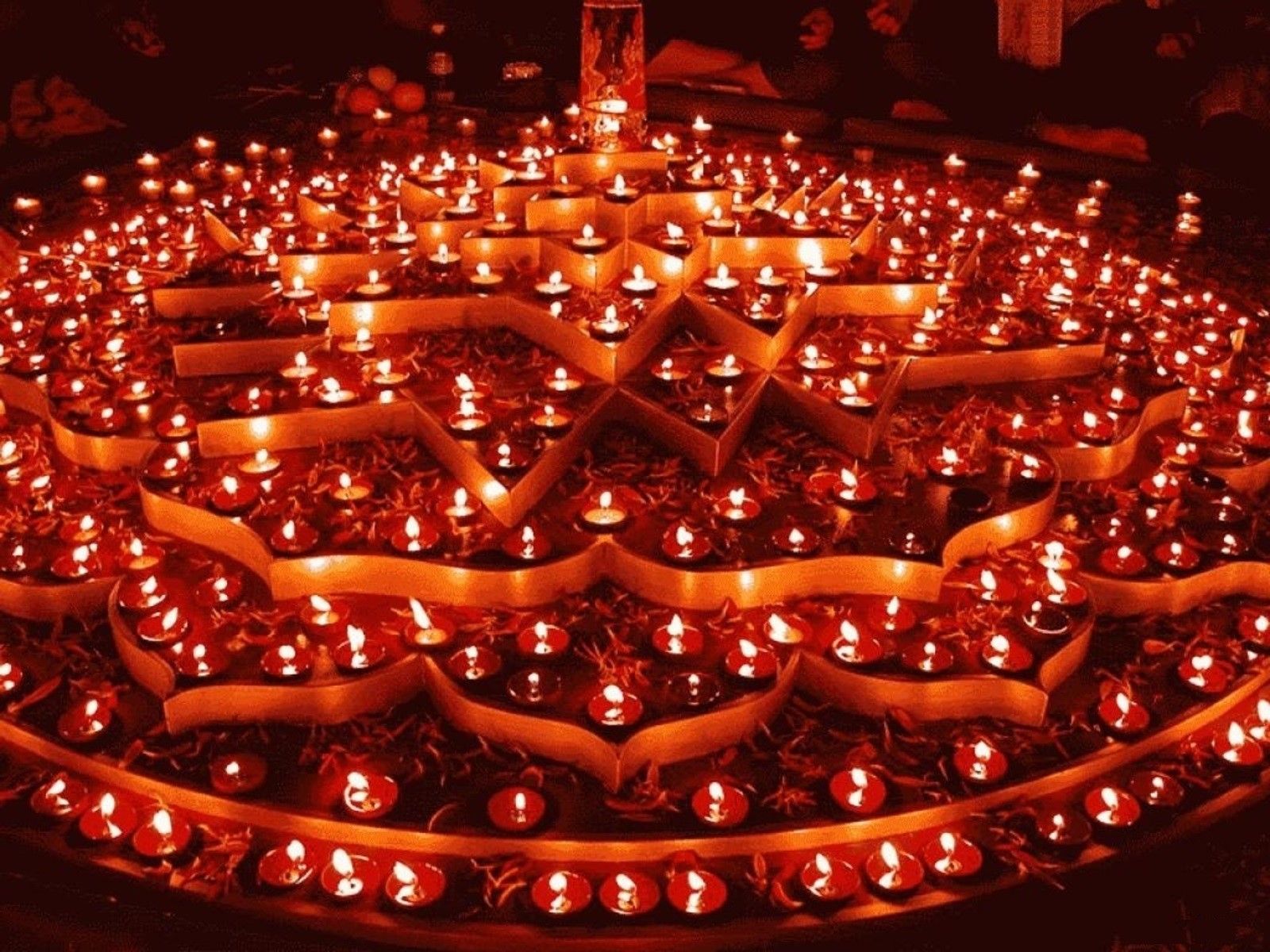 Indian Festival Diwali Large Collection of Diya and Decoration