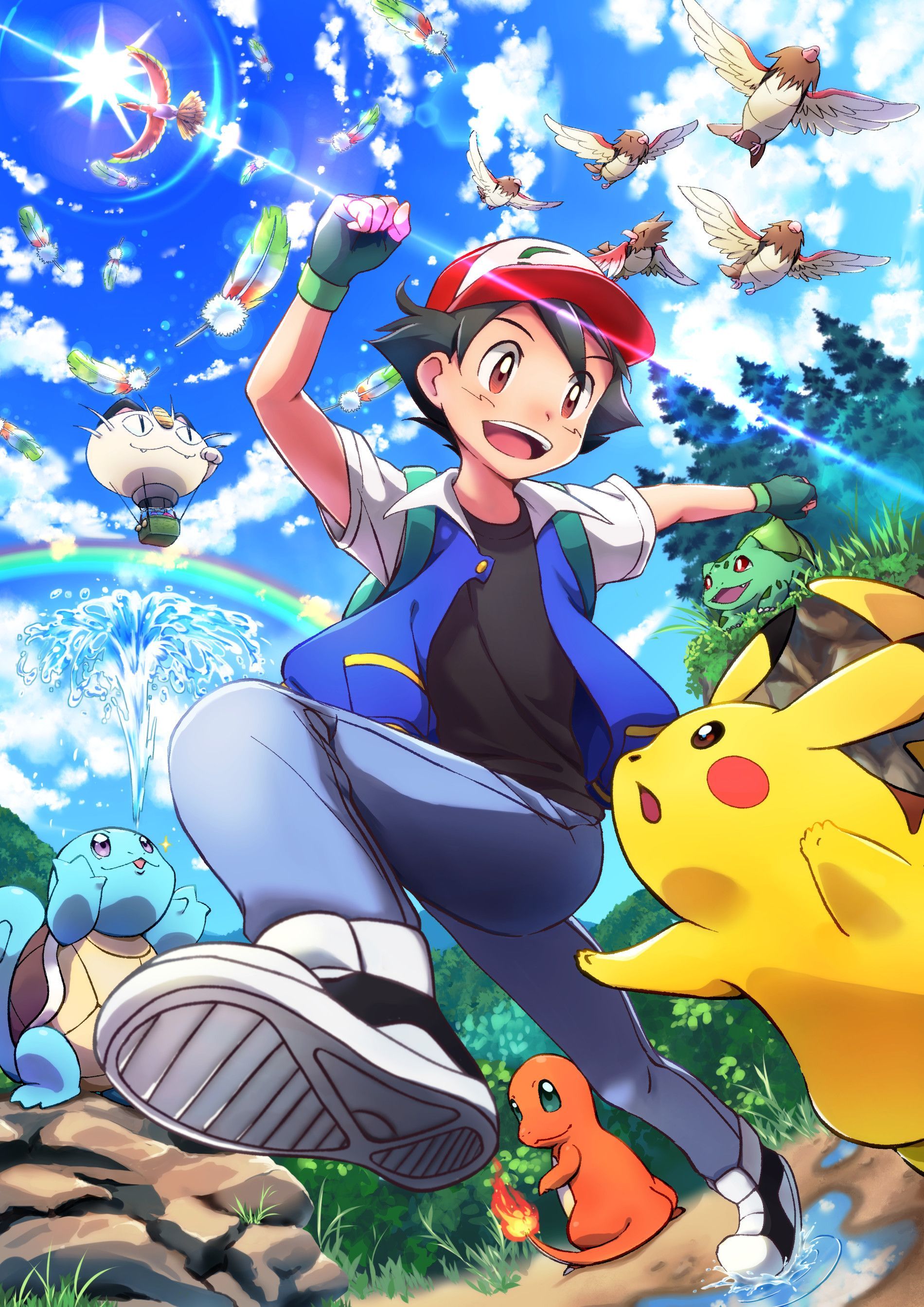 Ash Pokémon Sun and Moon Wallpaper Free Ash Pokémon Sun and Moon Background