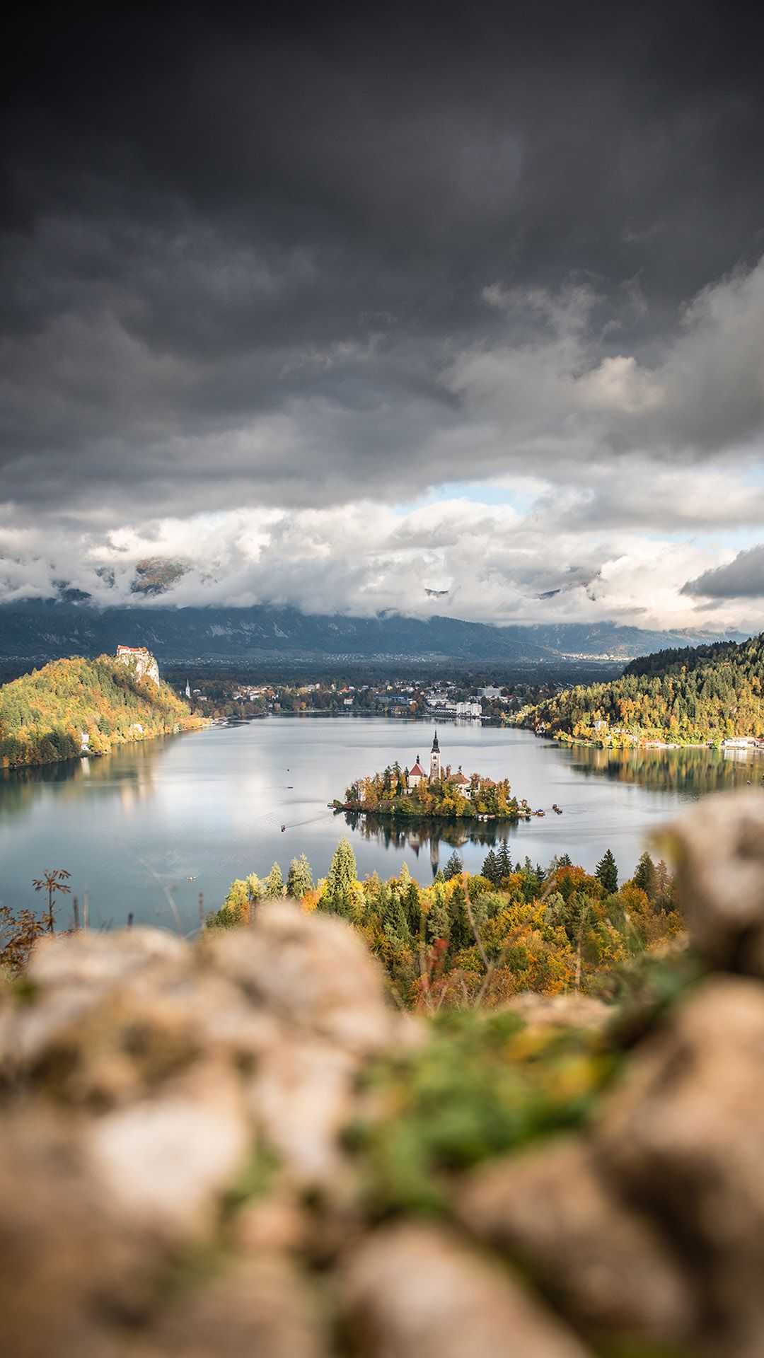 Desktip Wallpaper from Lake Bled, Slovenia, by Jeff Bartlett Media