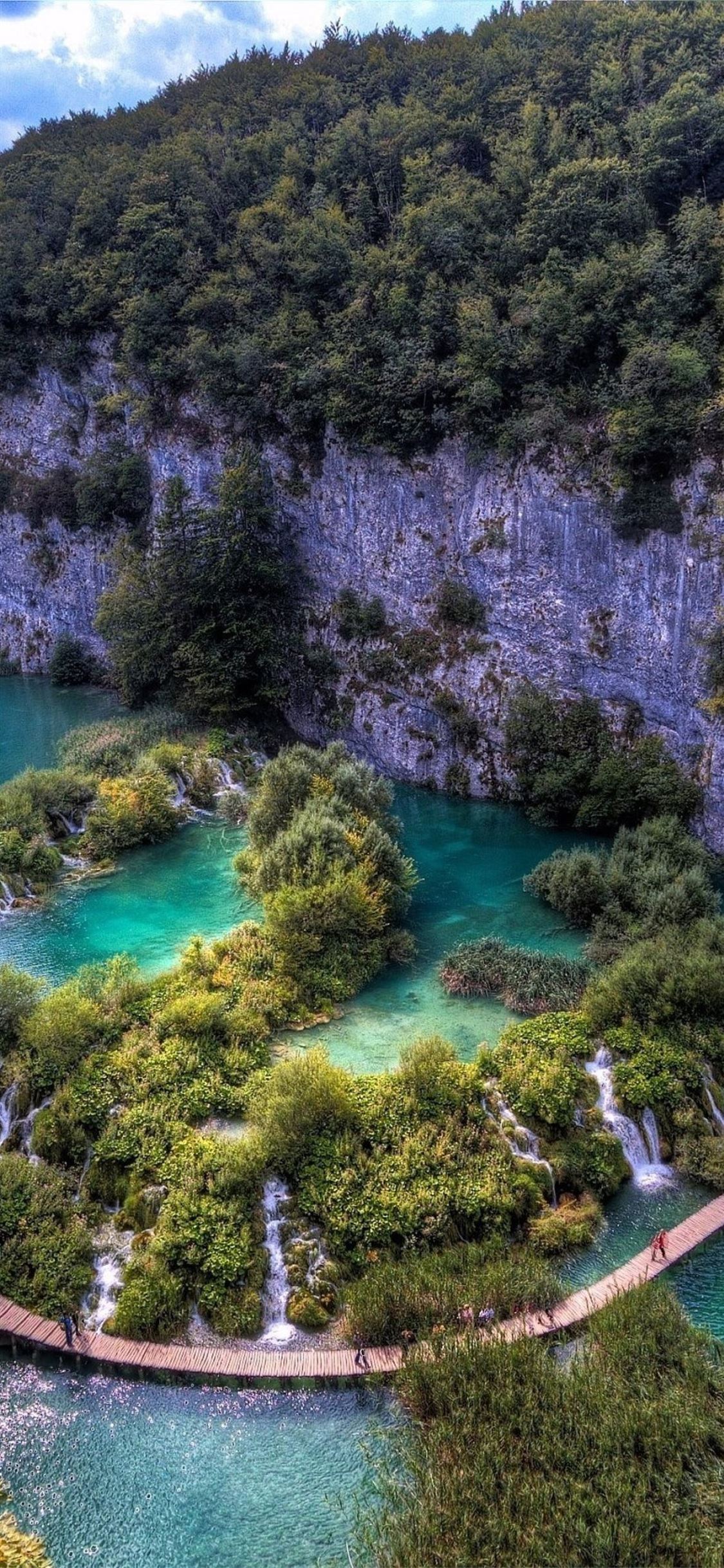 Plitvice Lakes National Park iPhone Wallpaper Free Download