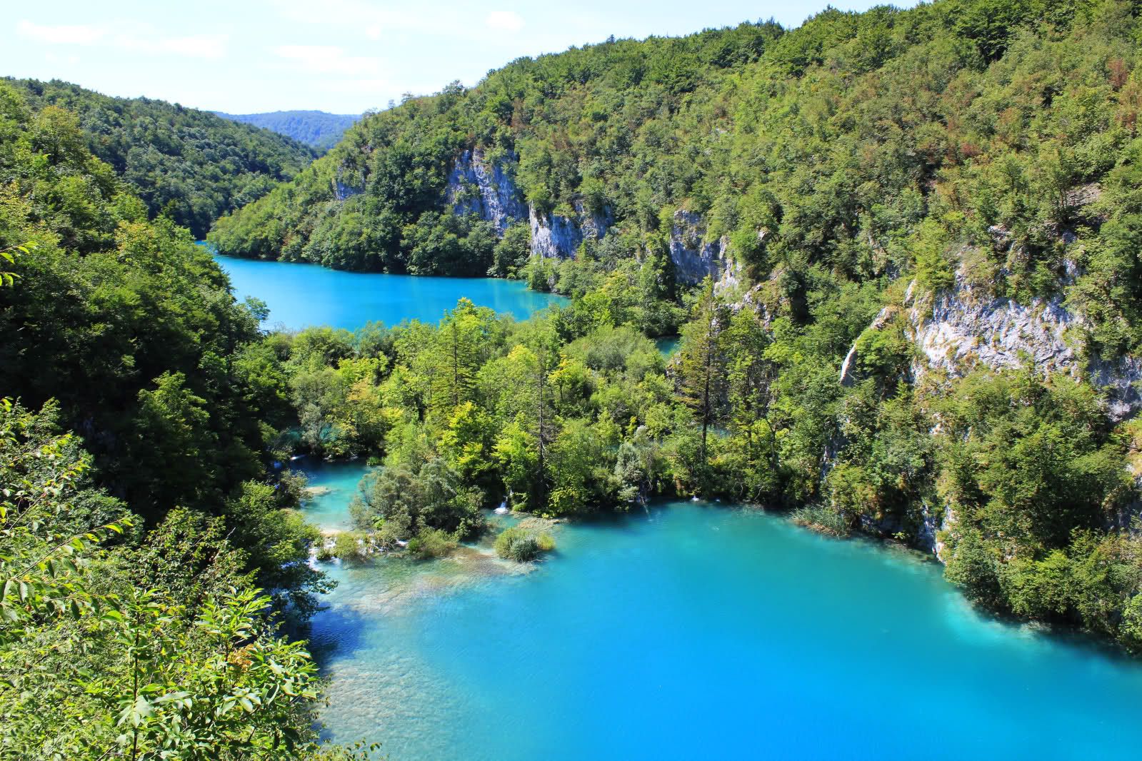 The Beauty of Plitvice Lakes National Park. Never Ending Footsteps