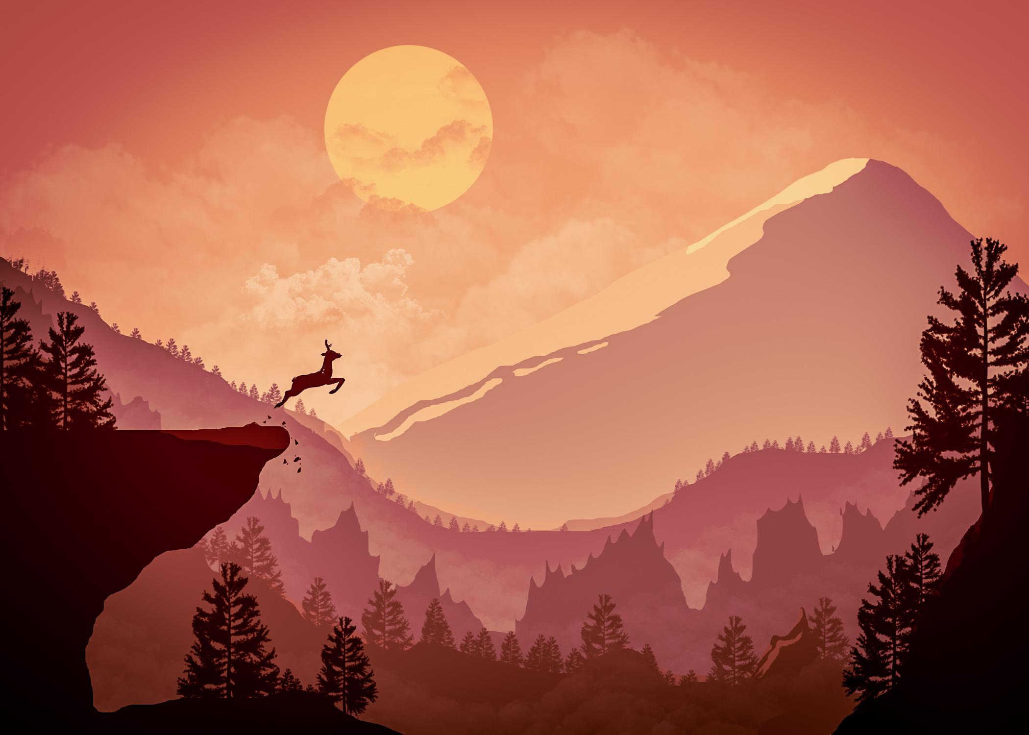 A leap of faith HD Wallpaper