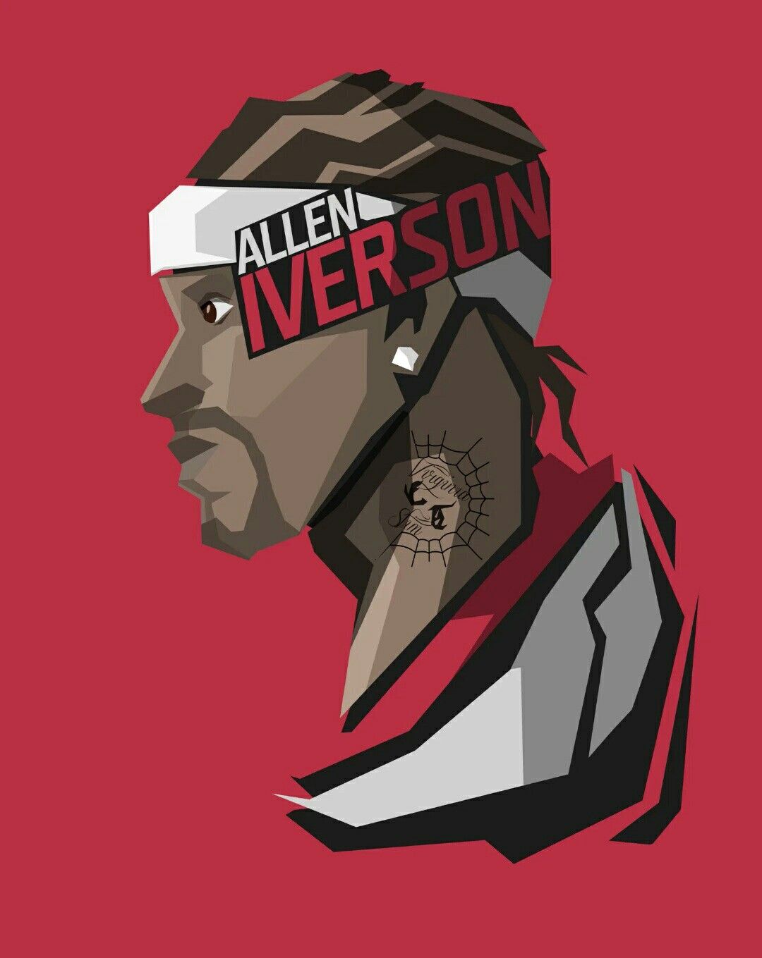 Allen Iverson. Nba basketball art, Nba art, Basketball players nba