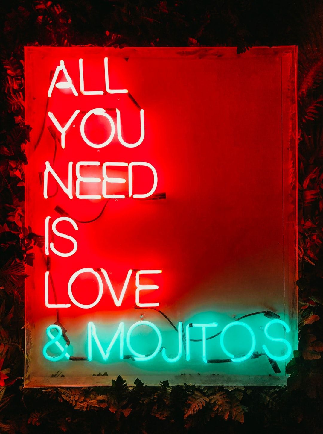 Neon Love Picture. Download Free Image
