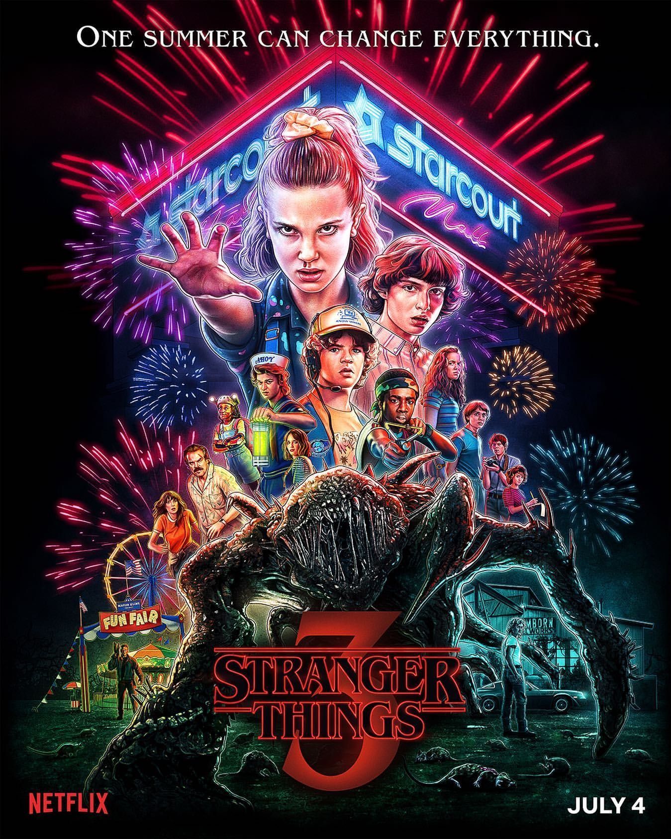 Stranger Things Poster Summer can Change Everything