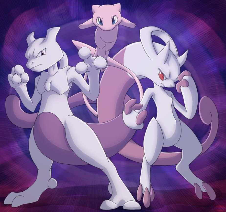 Free download Pokemon Mew And Mewtwo Wallpaper Image Picture