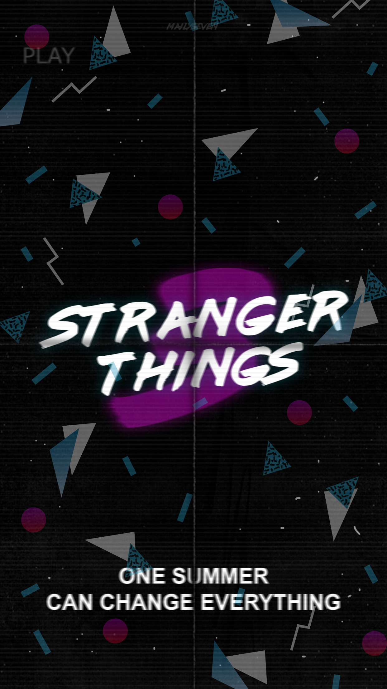 Stranger Things Season 3 Background