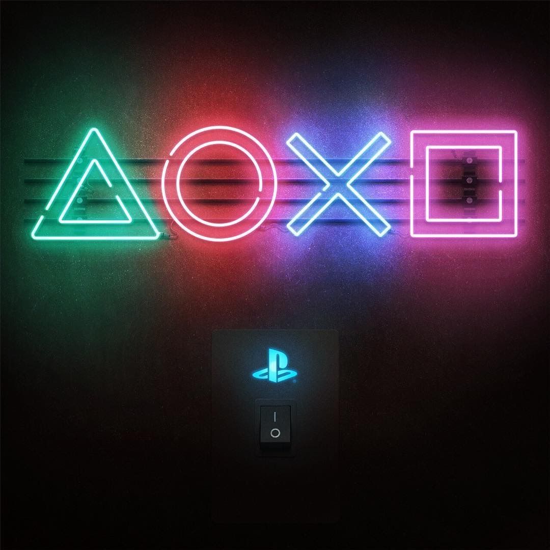 Neon Ps4 Aesthetic Wallpapers - Wallpaper Cave
