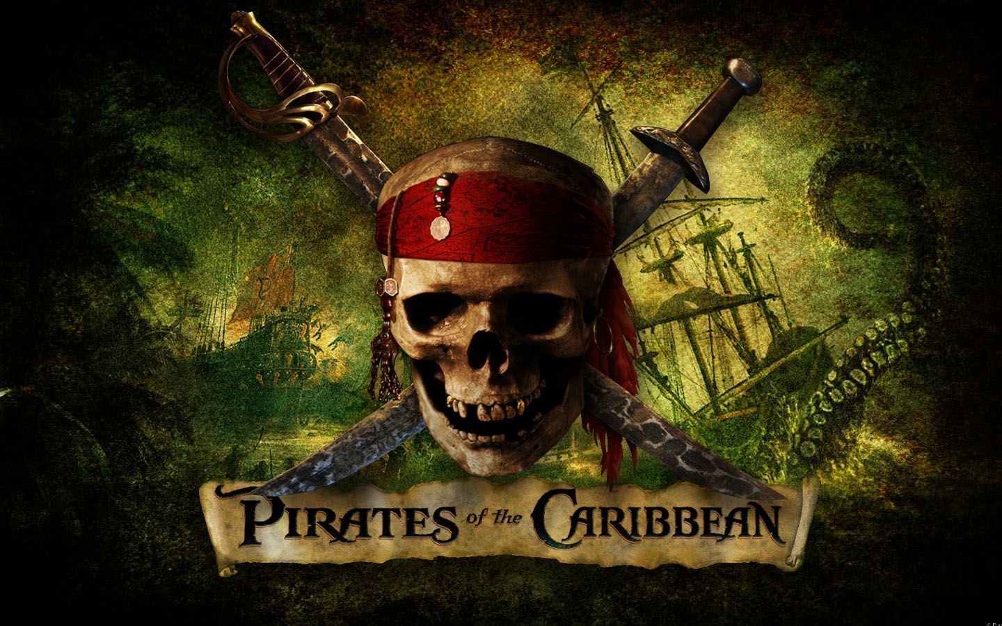 Pirates of the Caribbean Logo Wallpaper Free Pirates of the Caribbean Logo Background