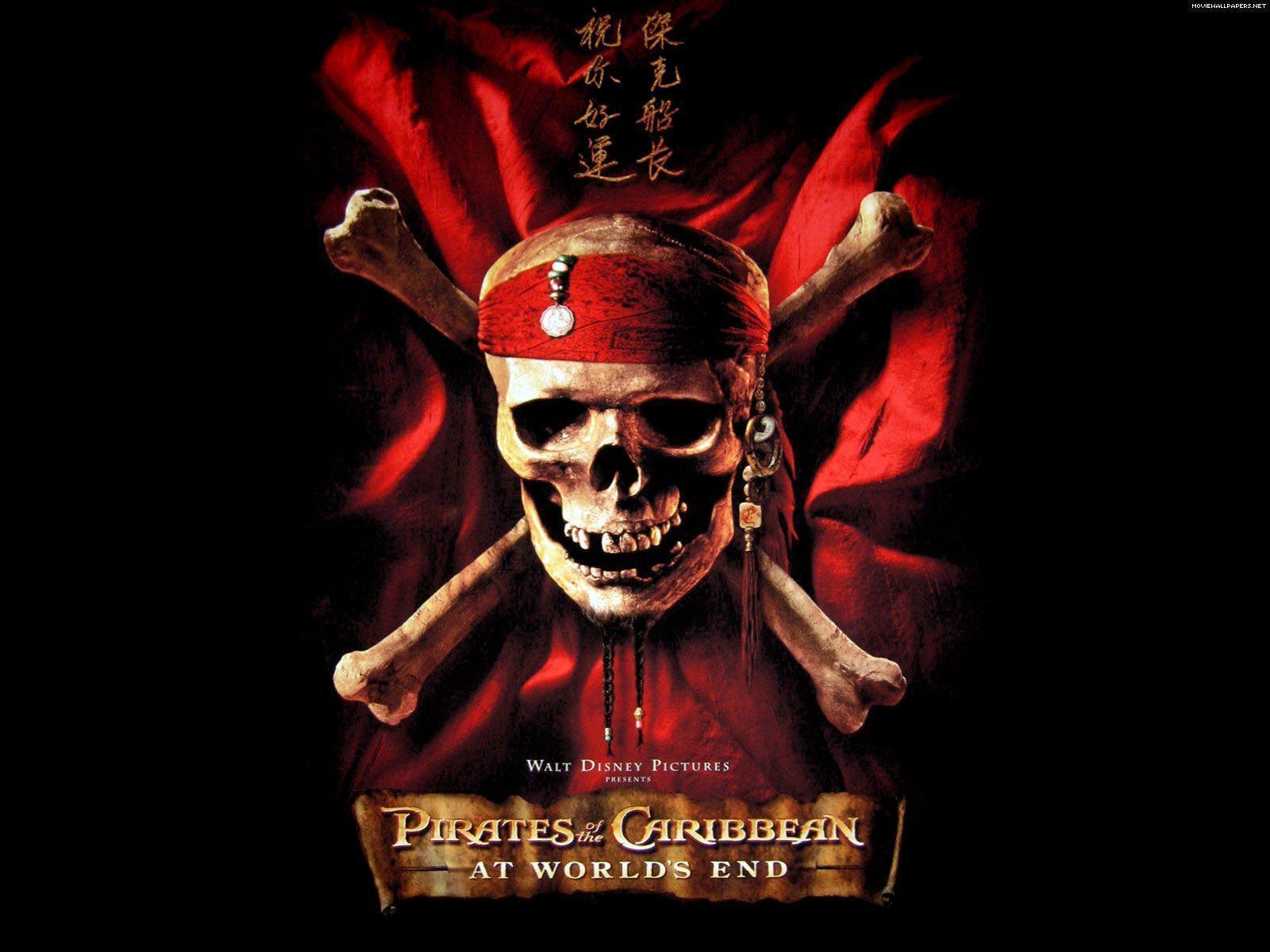 Pirates of the Caribbean Logo Wallpaper Free Pirates