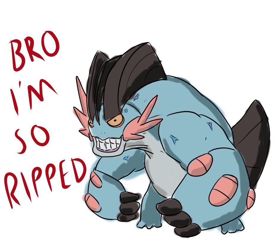 Mega Swampert is Kind of a Douche. Year of Buff