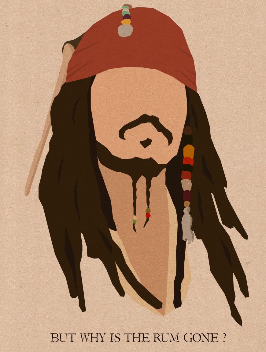 Why is the rum always gone?. Jack sparrow drawing, Pirates
