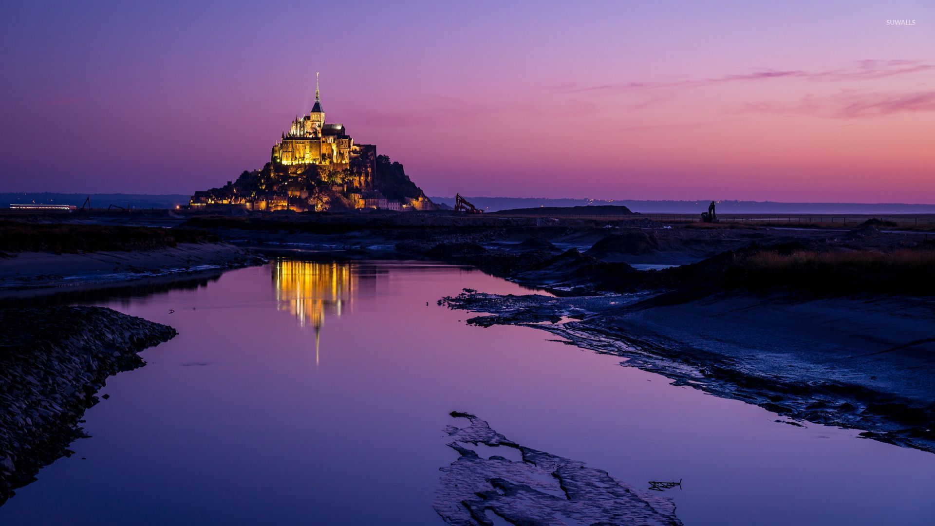 Mont Saint-Michel Wallpapers - Wallpaper Cave