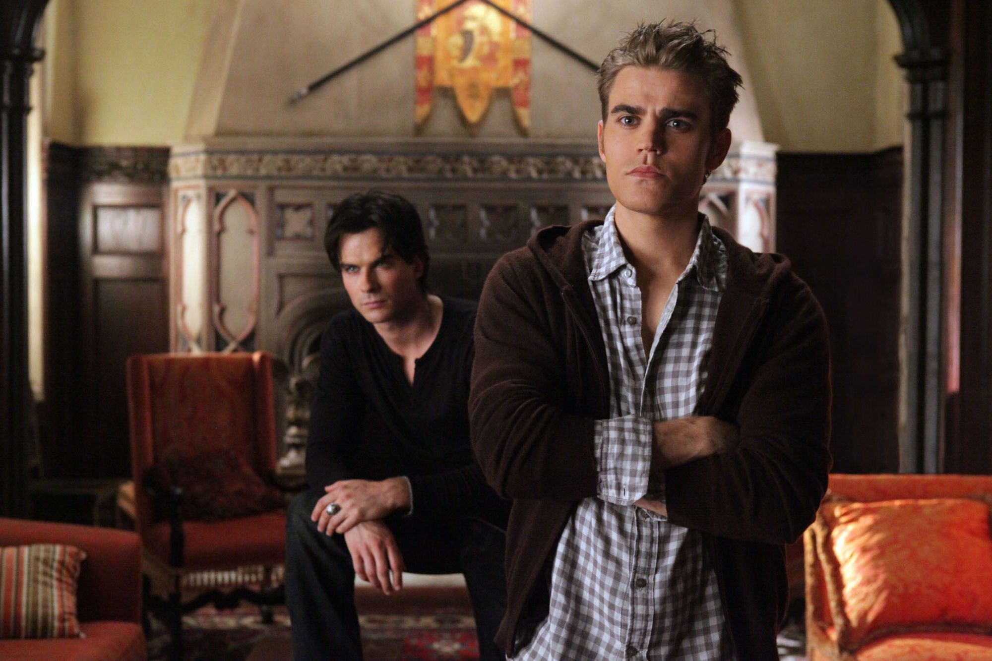 The Vampire Diaries, Damon Salvatore, Stefan Salvatore, Brothers