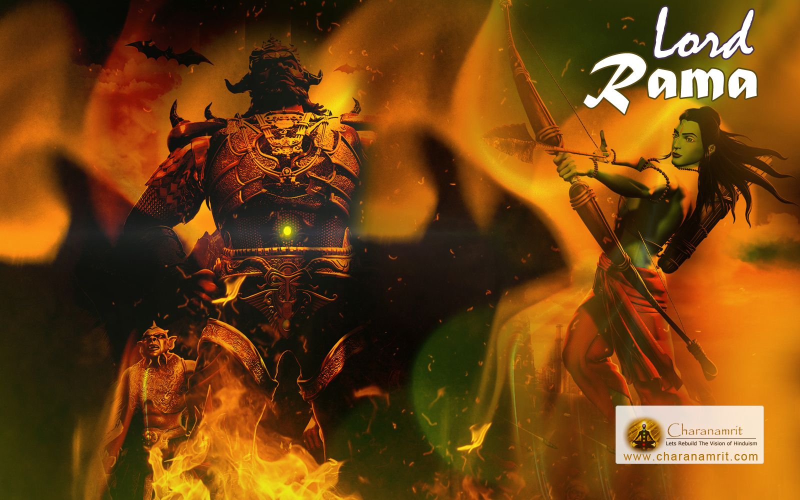 WoowPaper: Lord Rama 3D HD Wallpaper