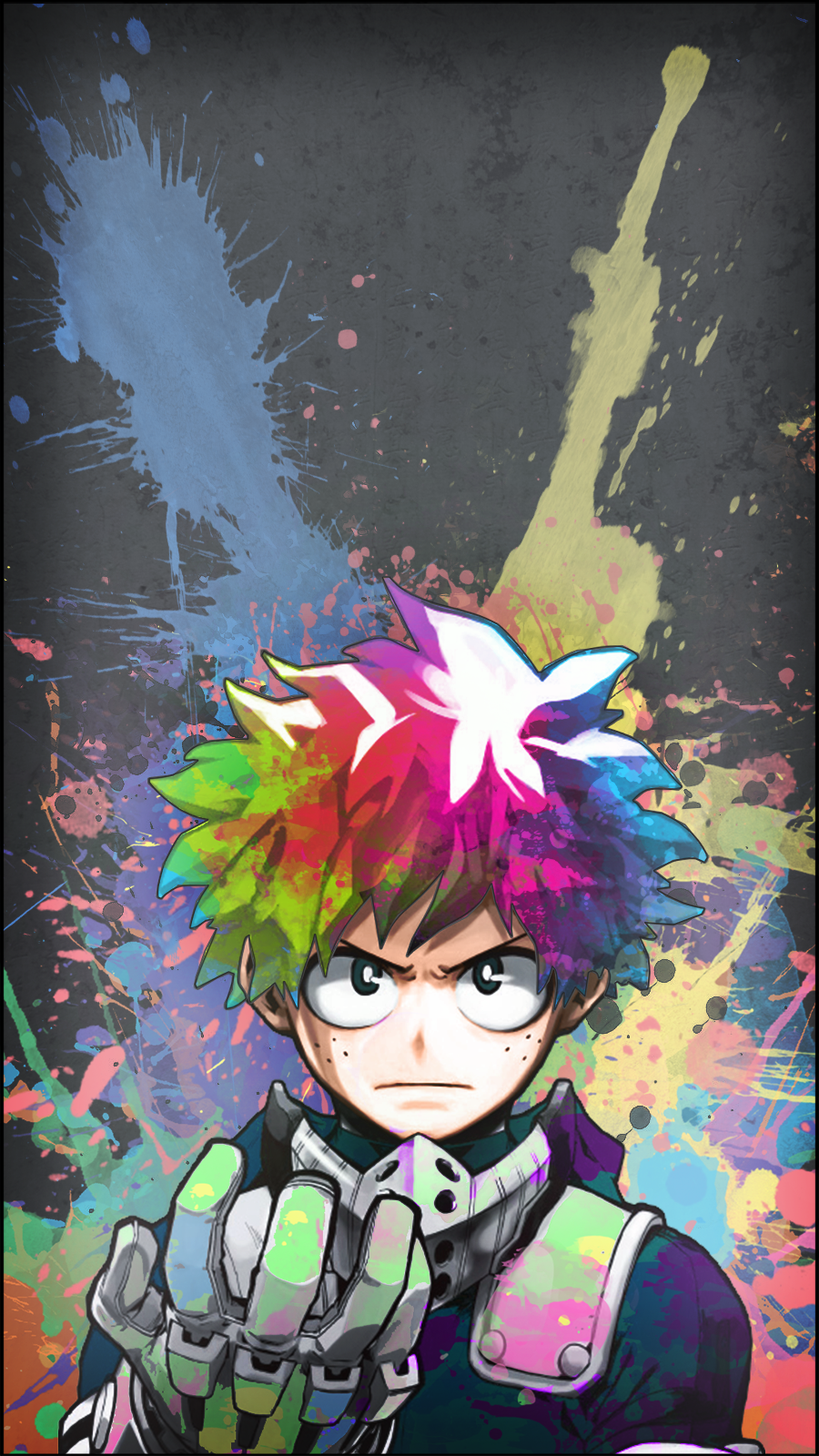 Deku Color -Smash phone wallpaper